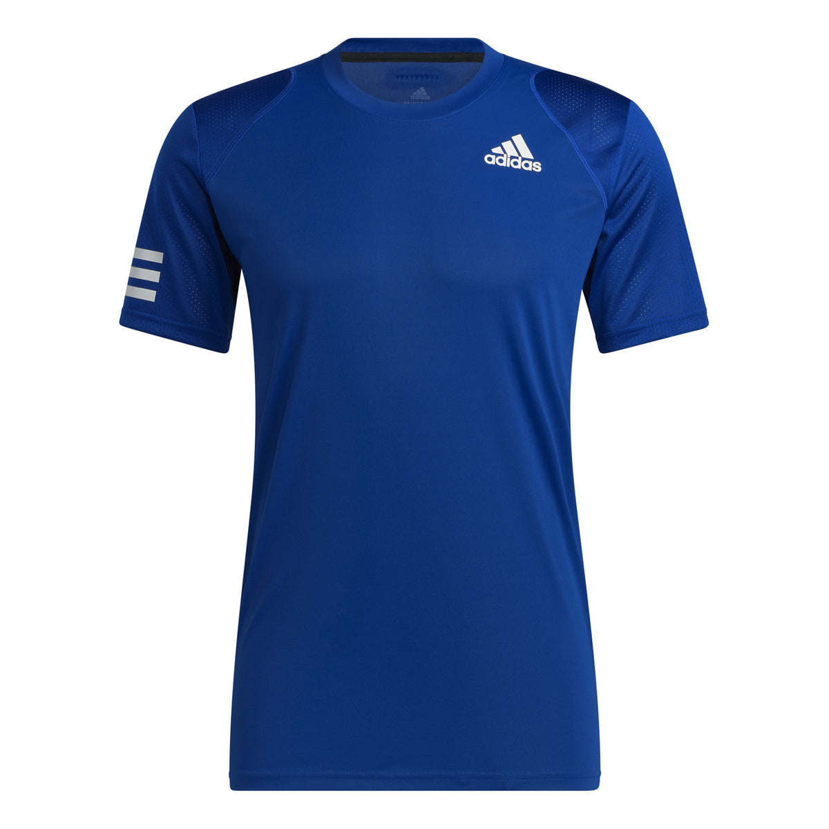 adidas Club 3 Stripes Camiseta de manga corta Hombres - azul,