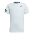 Club 3 Stripes Camiseta de manga corta Chicos - azul claro,