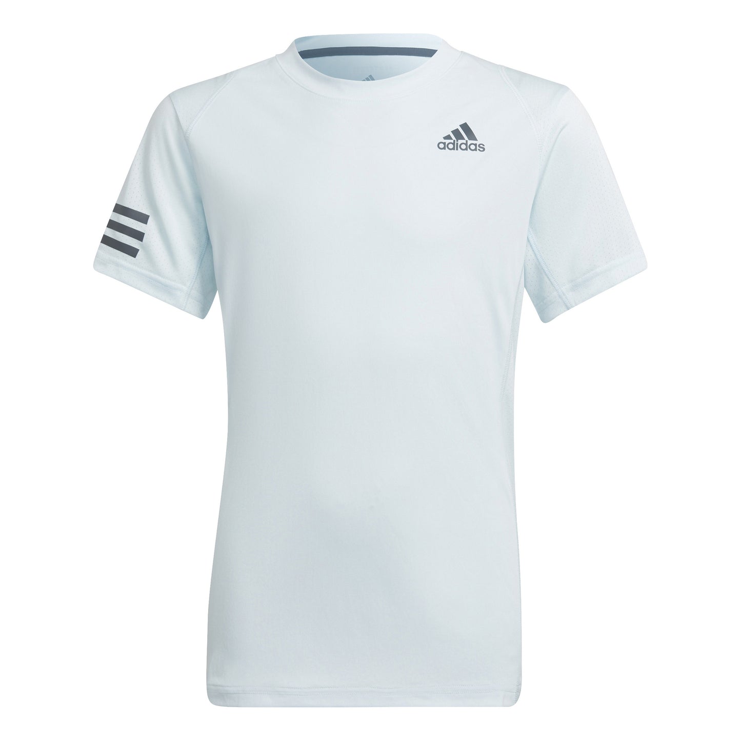 adidas Club 3 Stripes Camiseta de manga corta Chicos - azul claro,