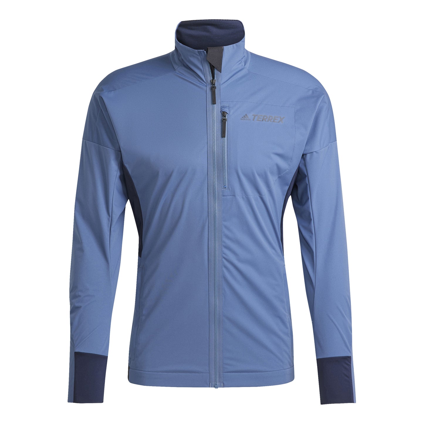 adidas X-Country Chaqueta para correr Hombres - gris,
