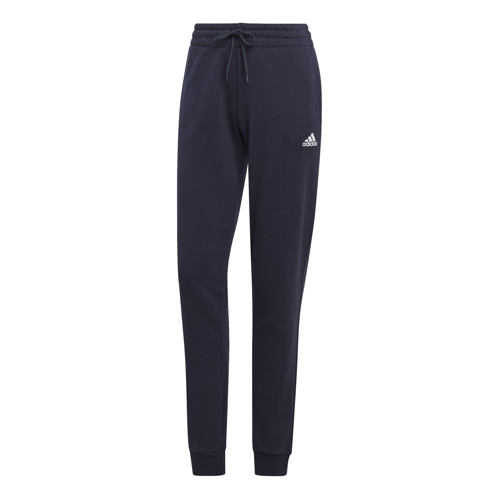 adidas Essentials Linear French Terry Pantalón de entrenamiento Mujeres - azul oscuro, blanco