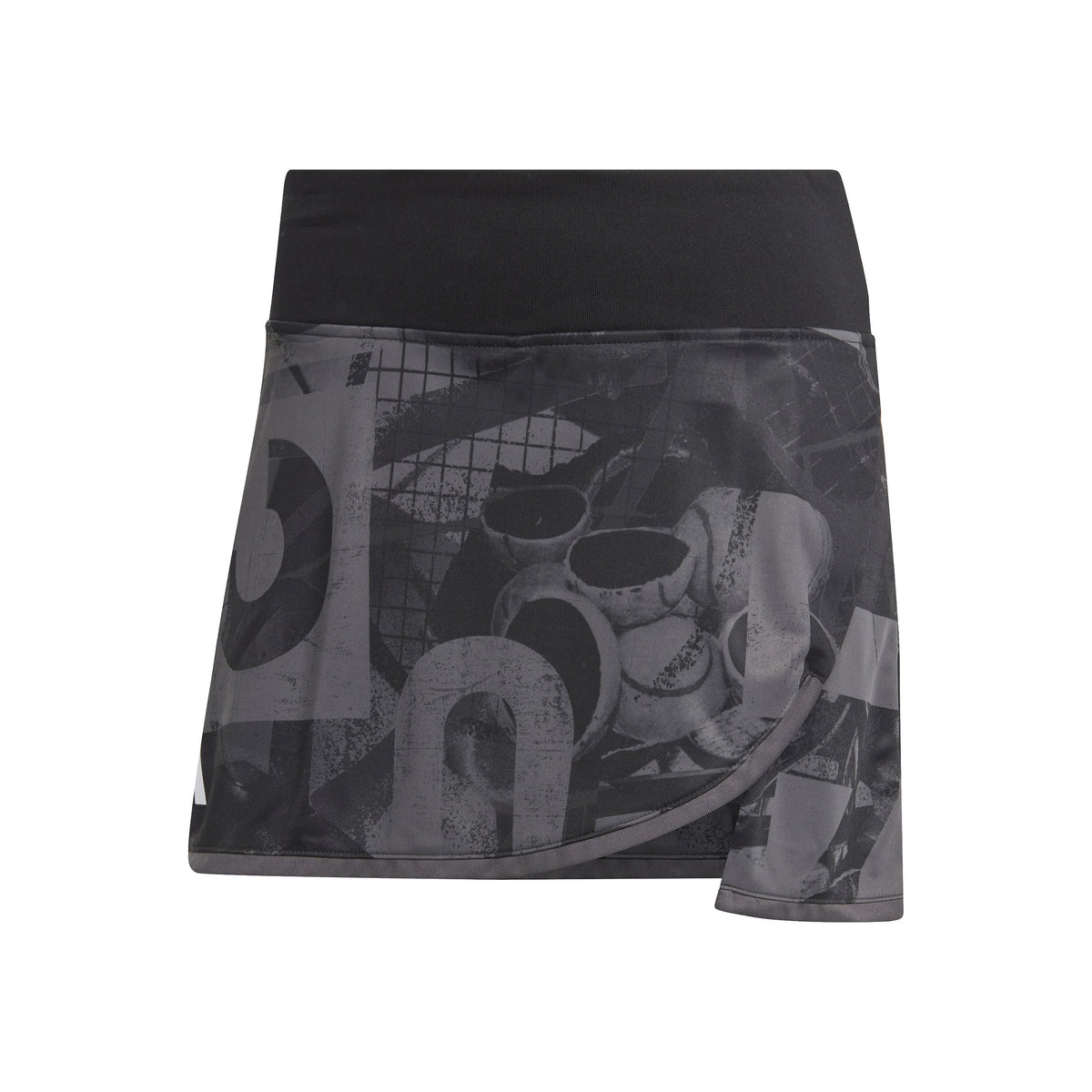 adidas Graphic Falda Mujeres - negro, gris oscuro