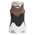 Marimekko Camiseta De Tirantes Mujeres-Negro,Multicolor