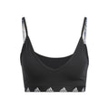 Purebare Light Support Sujetador deportivo Mujeres - negro, blanco