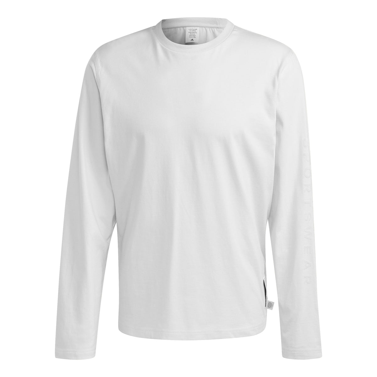 adidas Lounge Long-Sleeve Top Camiseta de manga larga Hombres - blanco,