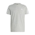 3Stripes Camiseta de manga corta Hombres - gris claro, blanco