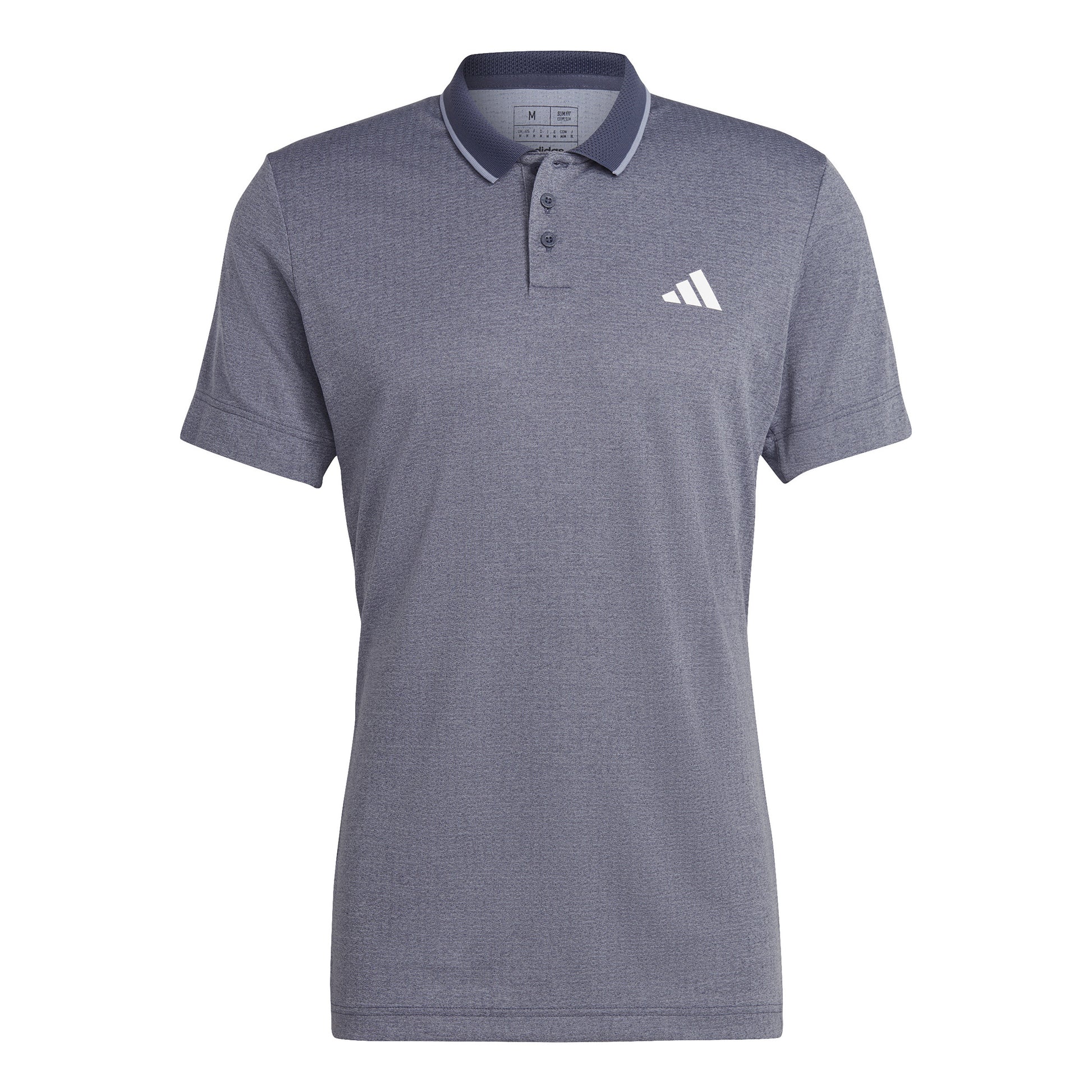 adidas Freelift Polo Hombres - azul-gris,