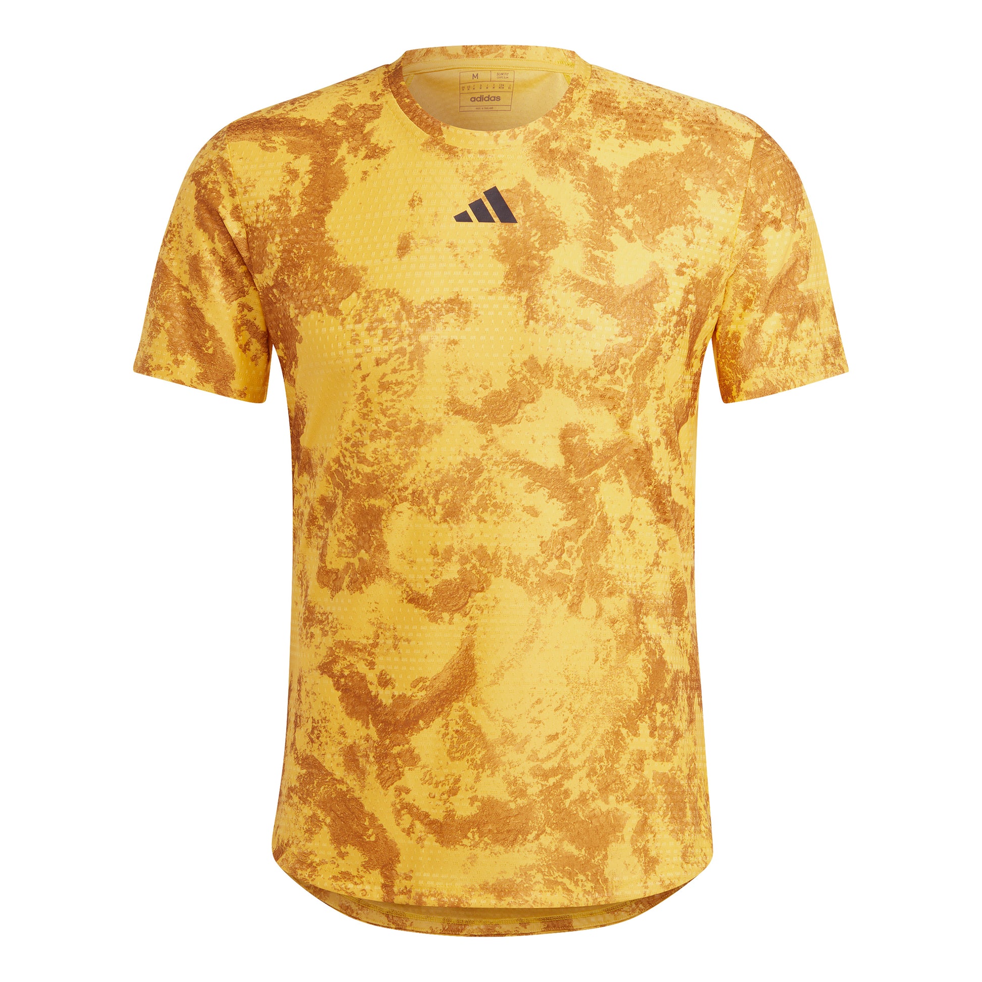 adidas Paris Freelift Camiseta de manga corta Hombres - amarillo oro,