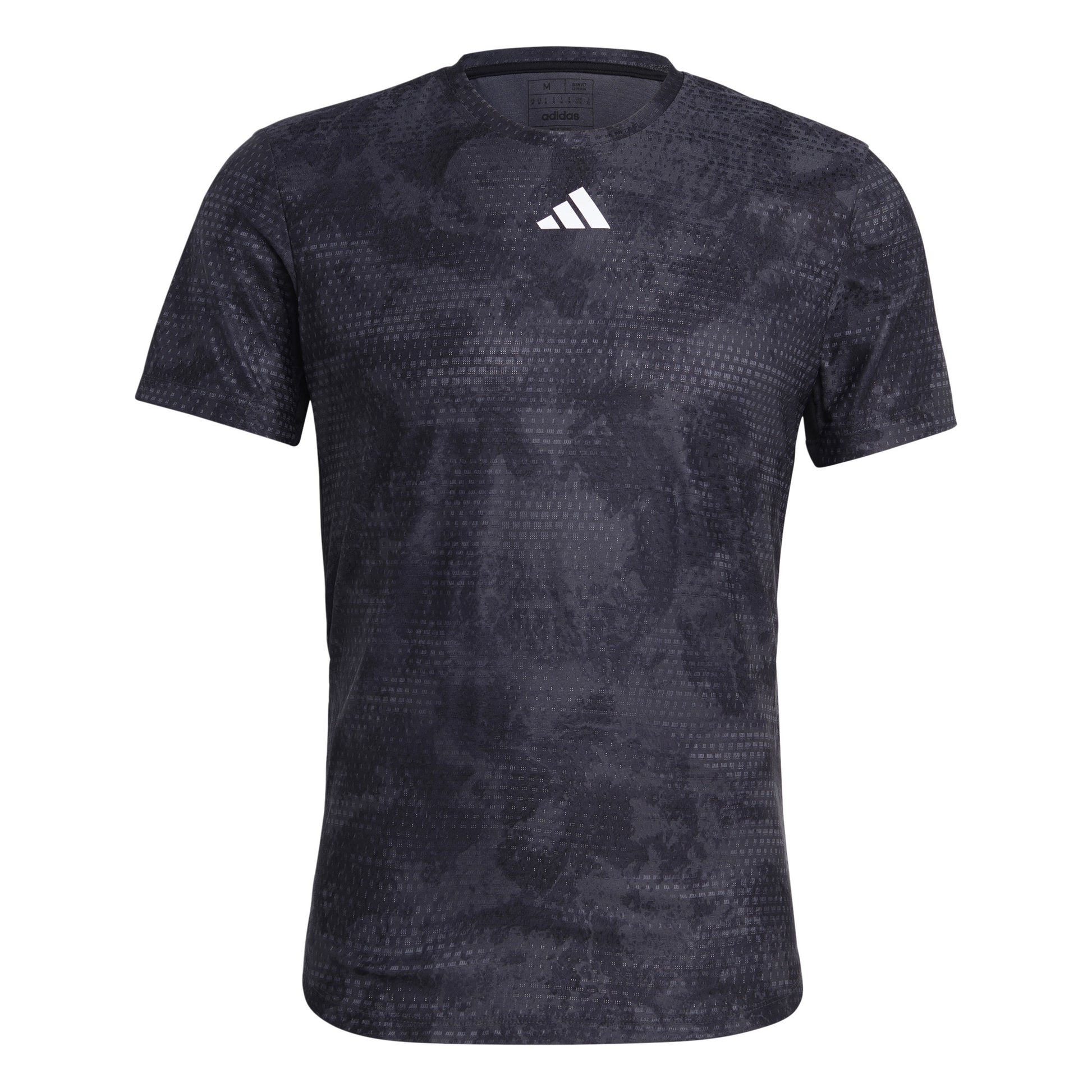 adidas Paris Freelift Camiseta de manga corta Hombres - gris oscuro, negro