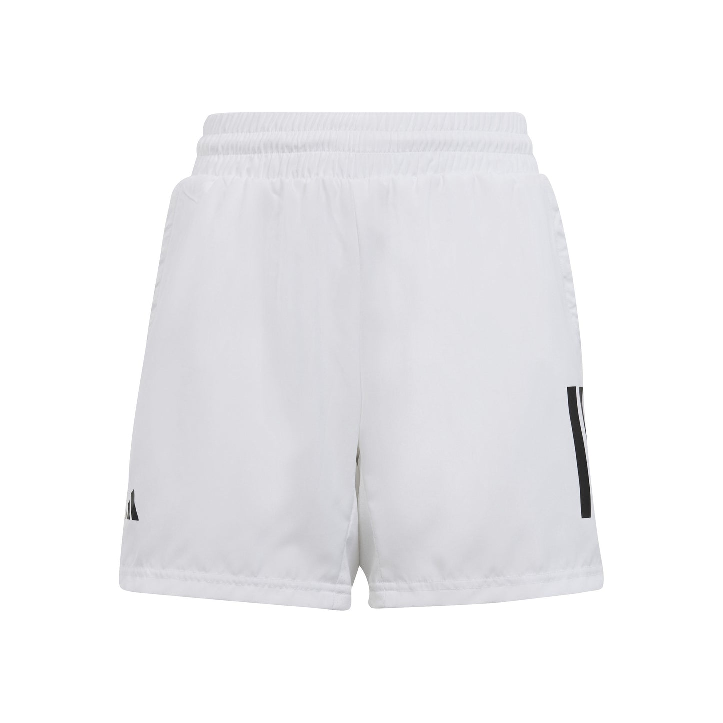 adidas Club 3 Stripes Shorts Chicos - blanco, negro