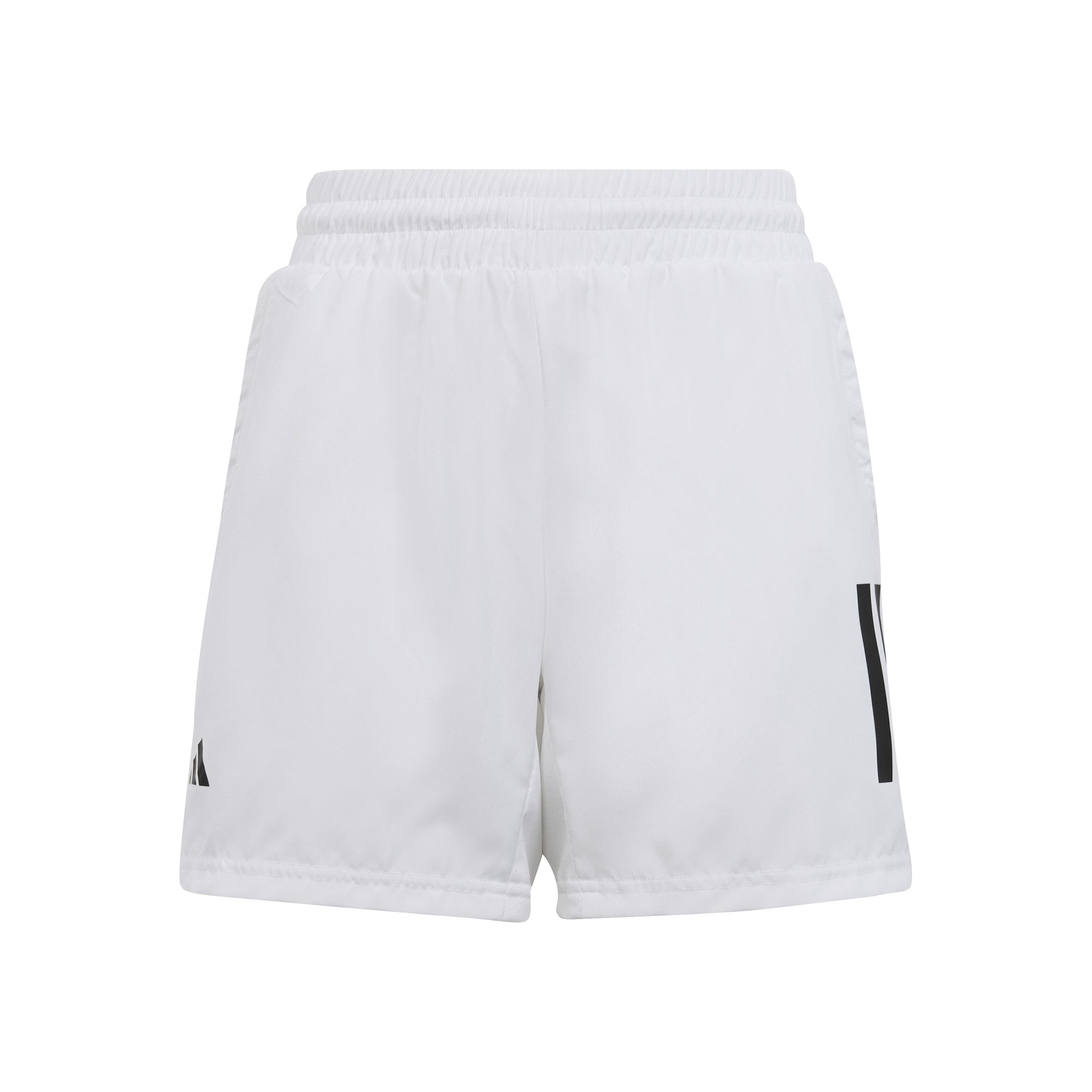 adidas Club 3 Stripes Shorts Chicos - blanco, negro