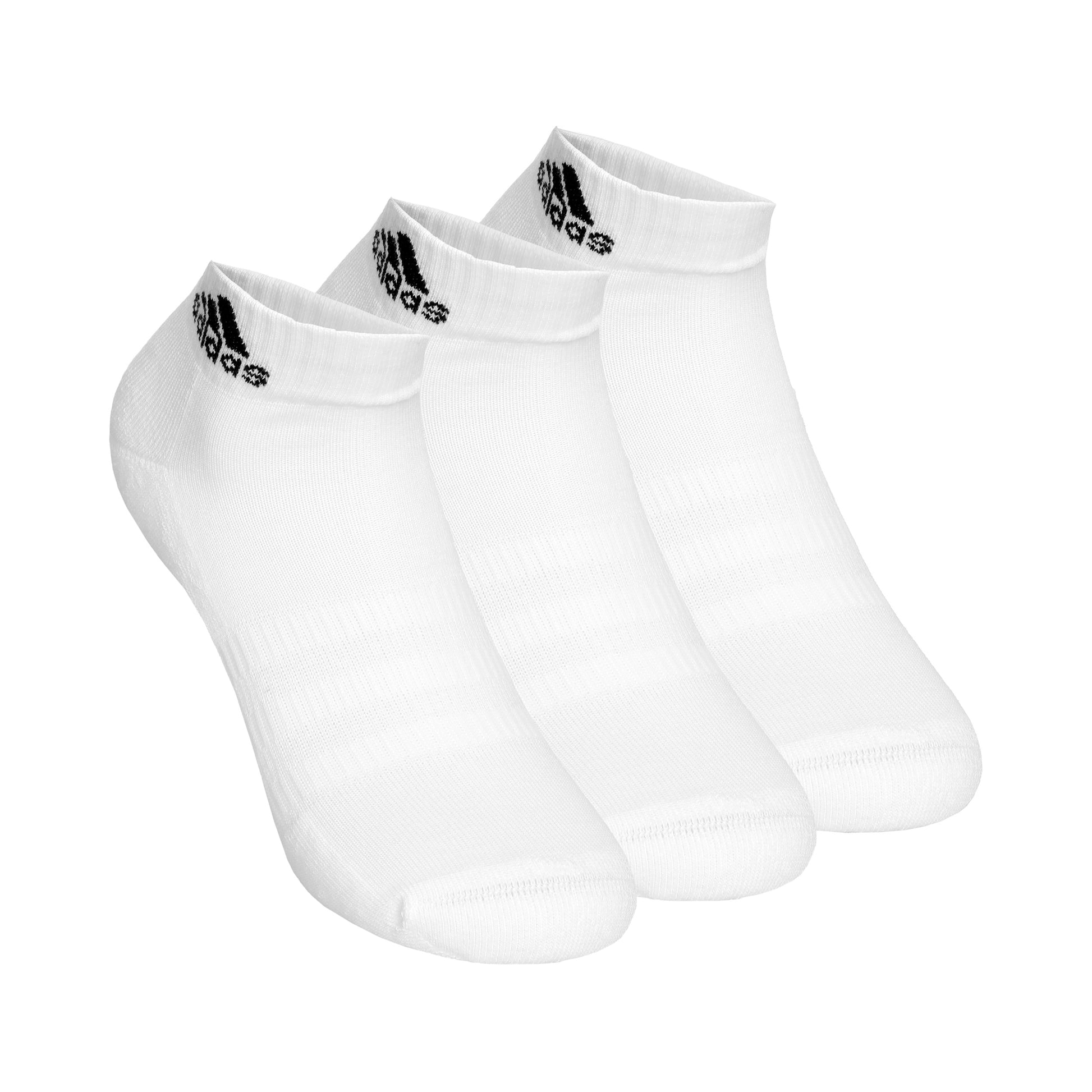 adidas Crew Sportswear Ankle Calcetines Deporte Pack De 3-Blanco,Negro