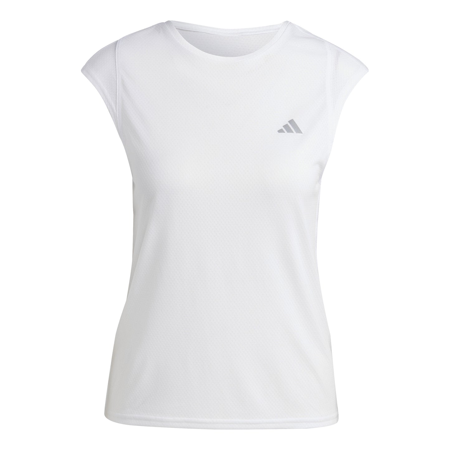 adidas Padded X-City Camiseta De Running Mujeres-Blanco