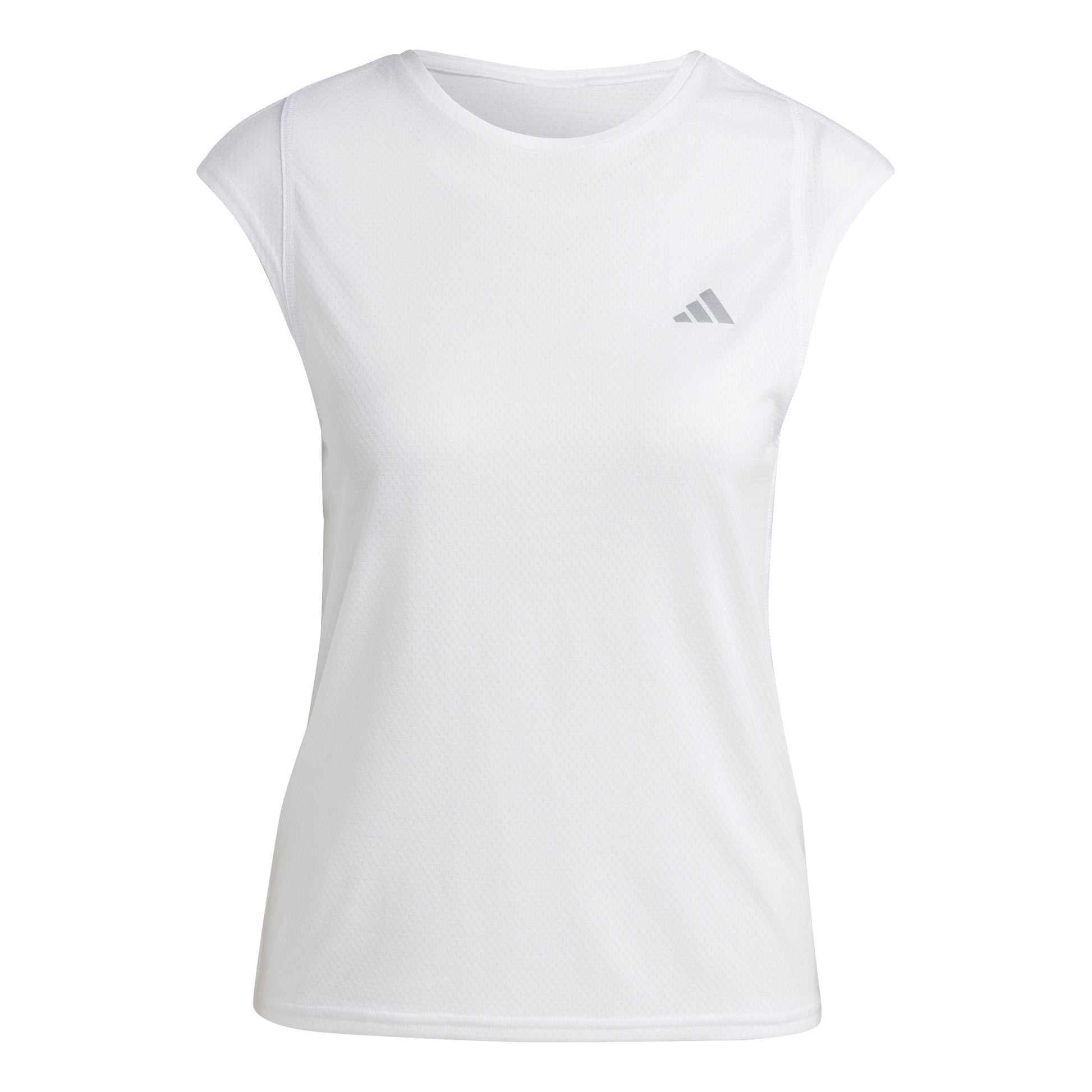 adidas Padded X-City Camiseta De Running Mujeres-Blanco