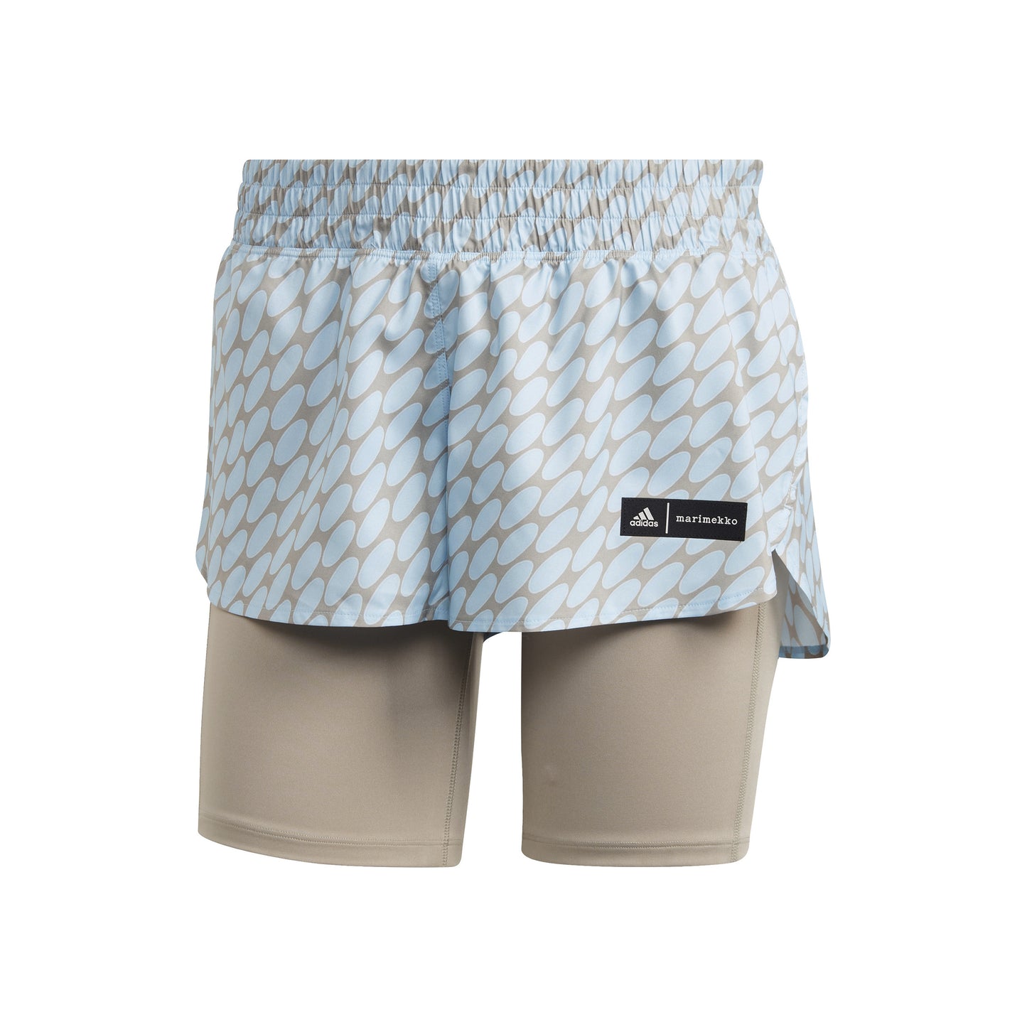 adidas Marimekko 2in1 Shorts Mujeres - azul claro,