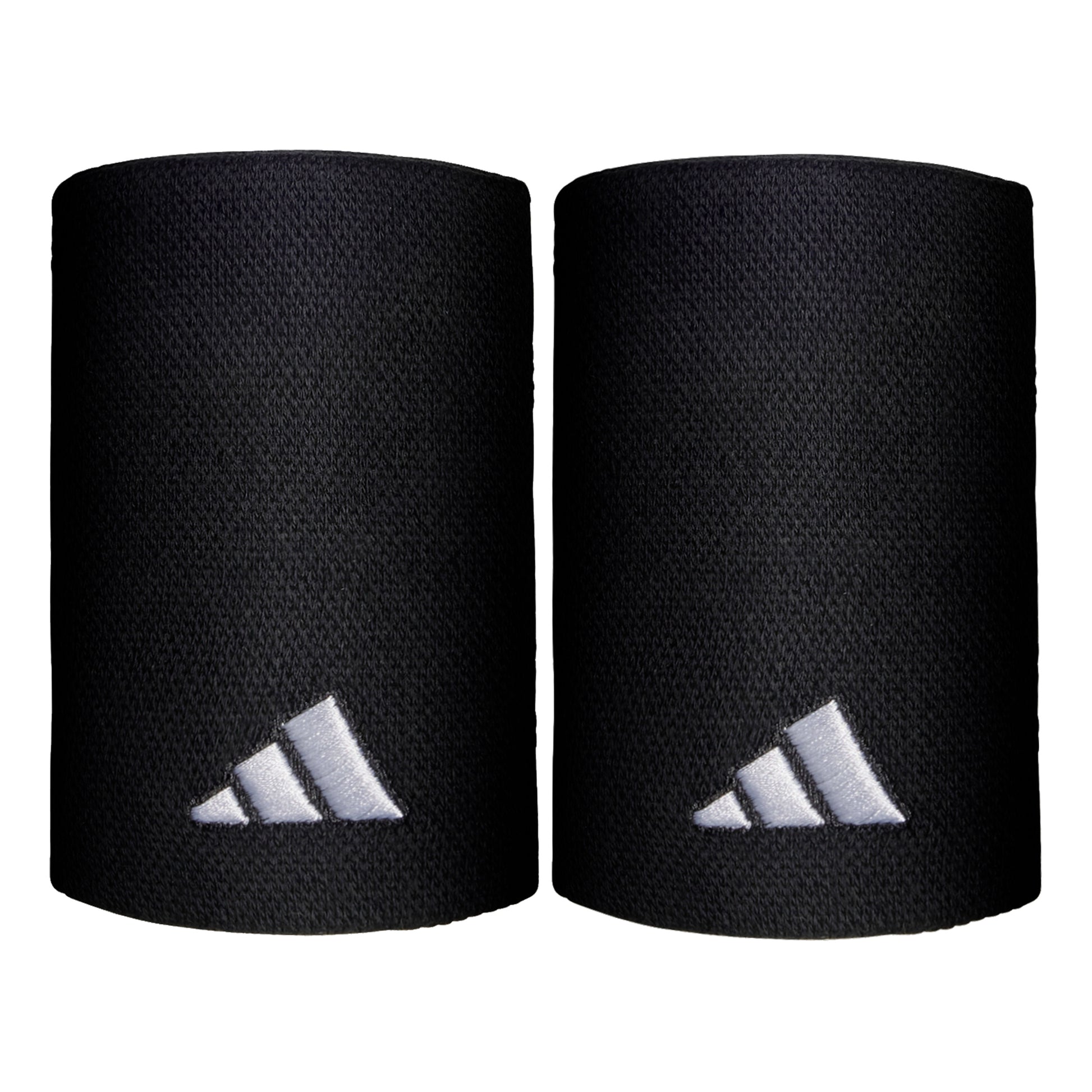 adidas Cinta para sudor Pack de 2 largo - negro, blanco