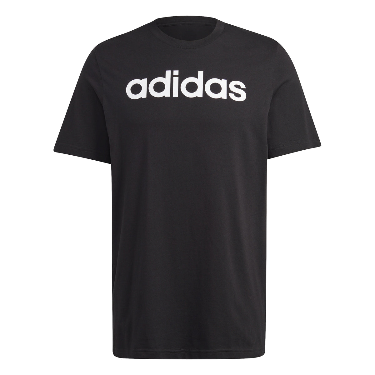 adidas LIN Singel Jersey Camiseta de manga corta Hombres - negro, blanco