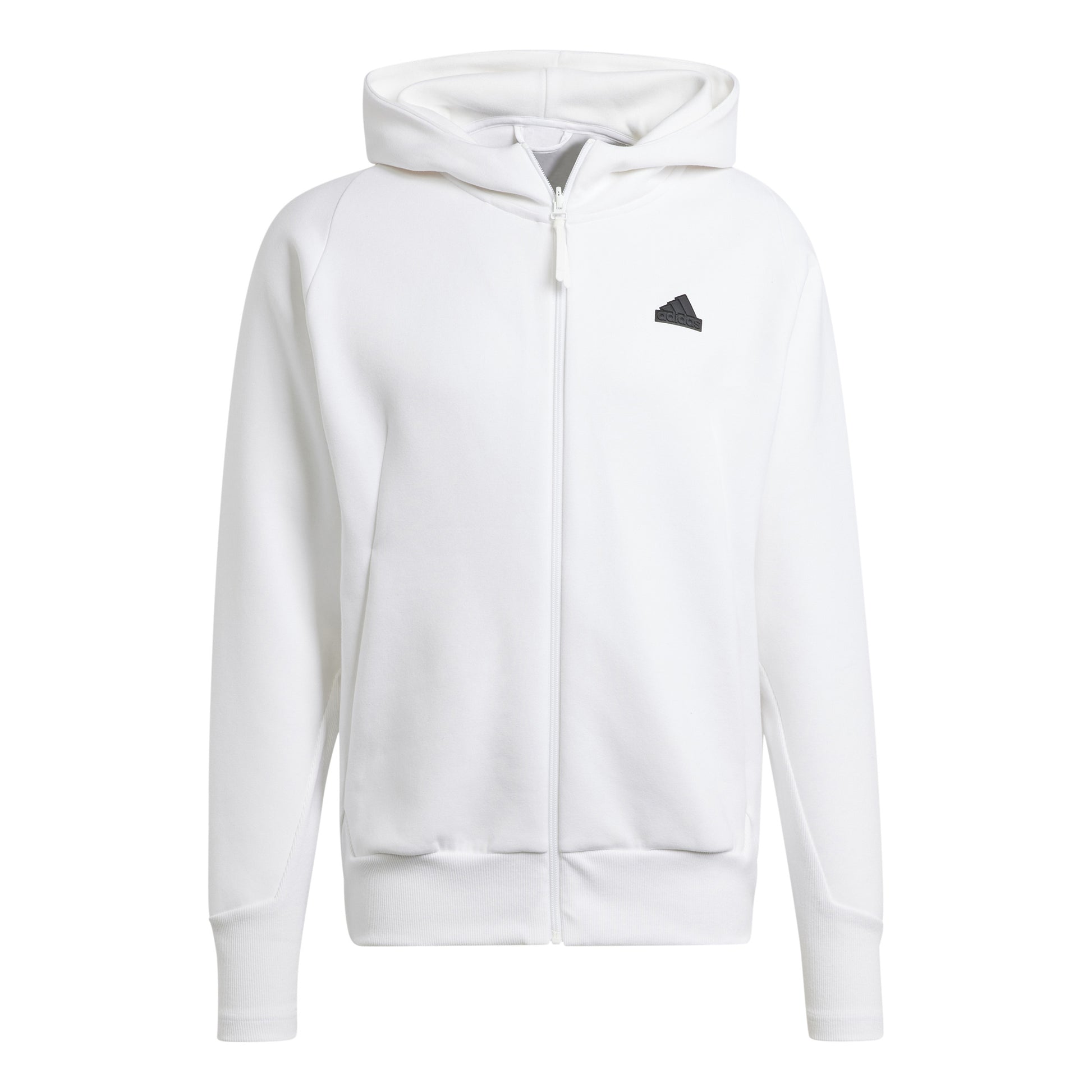 adidas Zone Printed Full-Zip Sudadera con cremallera Hombres - blanco,