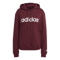 Linear French Terry Sudadera con capucha Mujeres - rojo, blanco