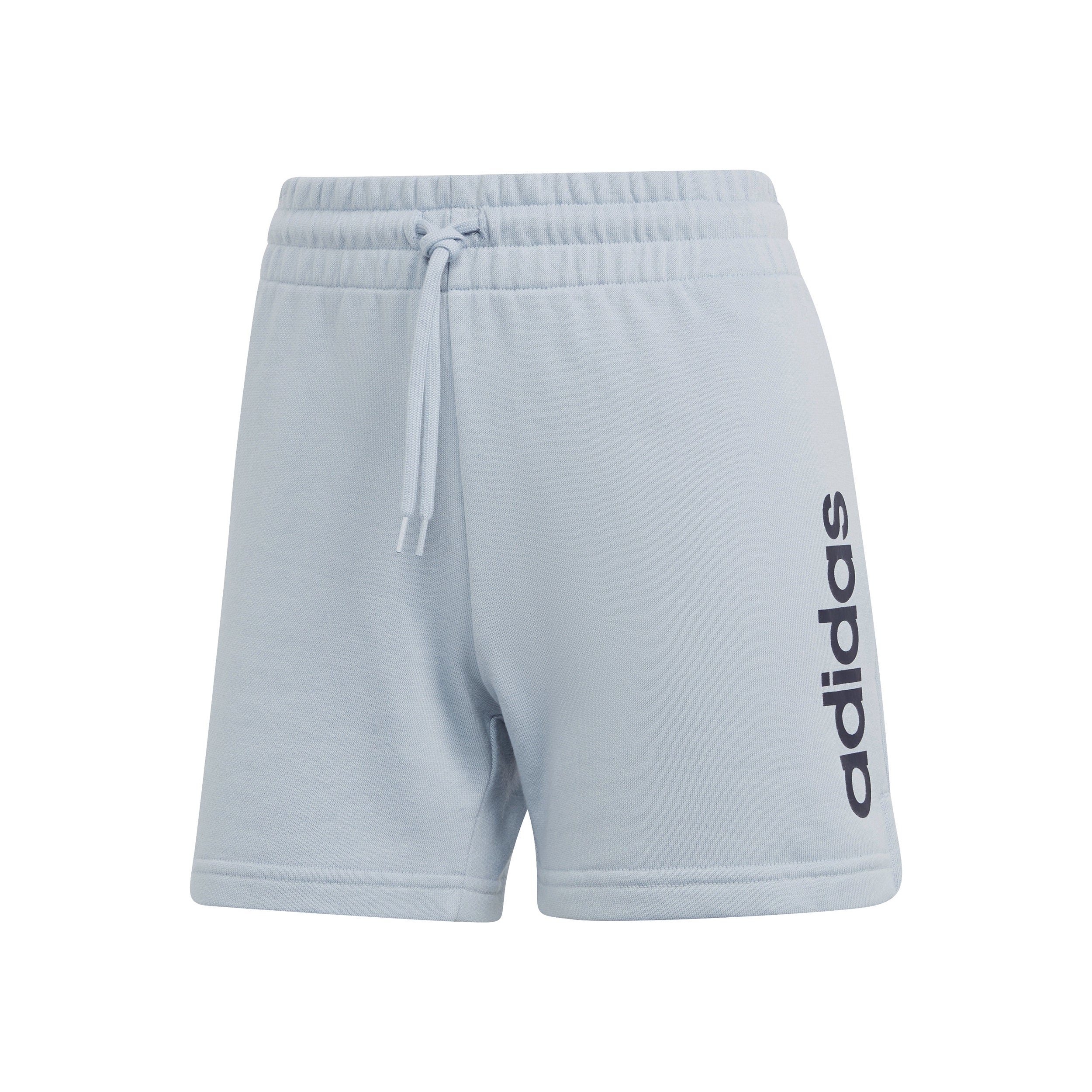 adidas Linear French terry Shorts Mujeres - azul-gris, azul oscuro
