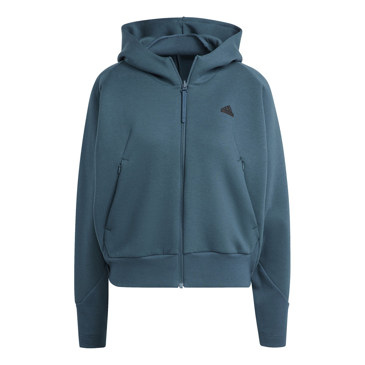adidas Z.N.E. Sudadera con cremallera Mujeres - gris oscuro,