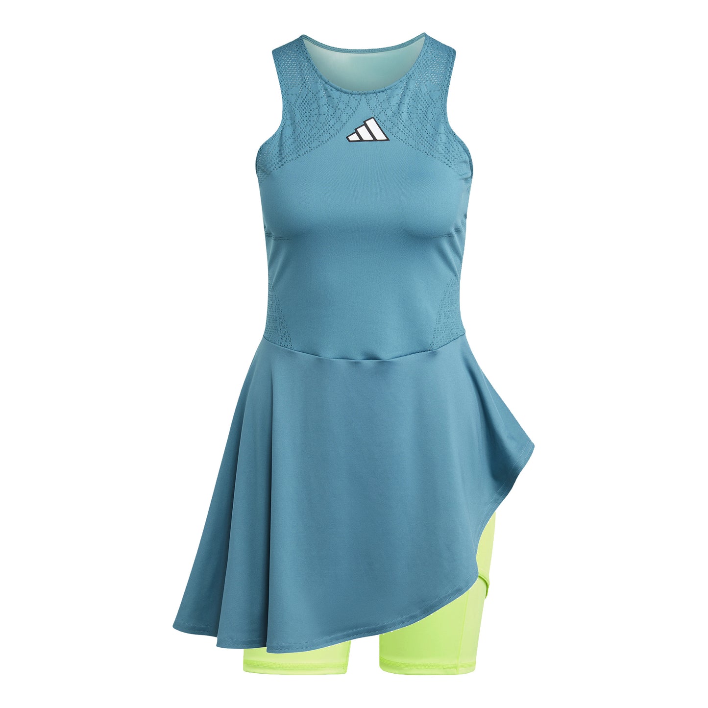 adidas Pro Vestido Mujeres - color petróleo, lima