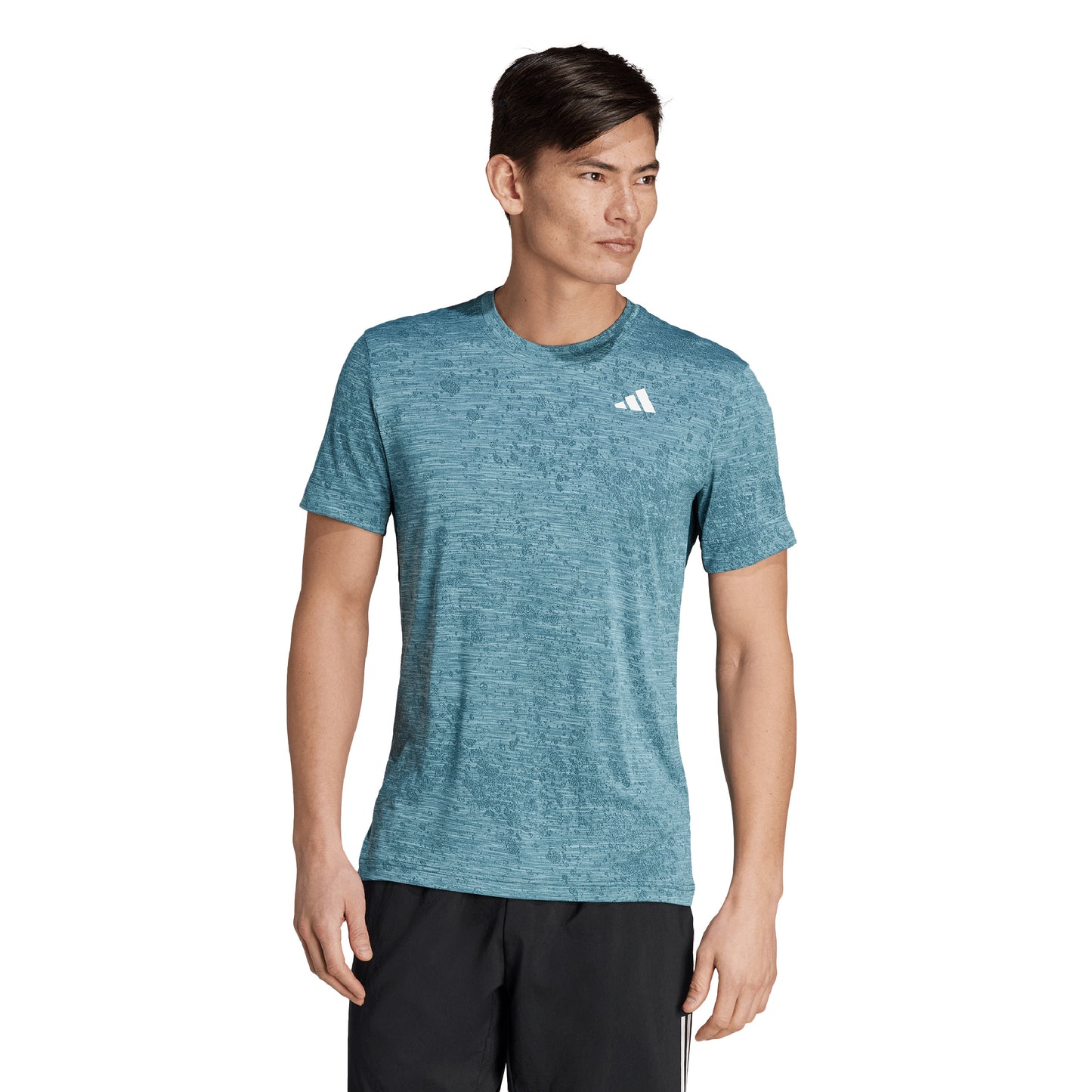 adidas Freelift Camiseta de manga corta Hombres - color petróleo,