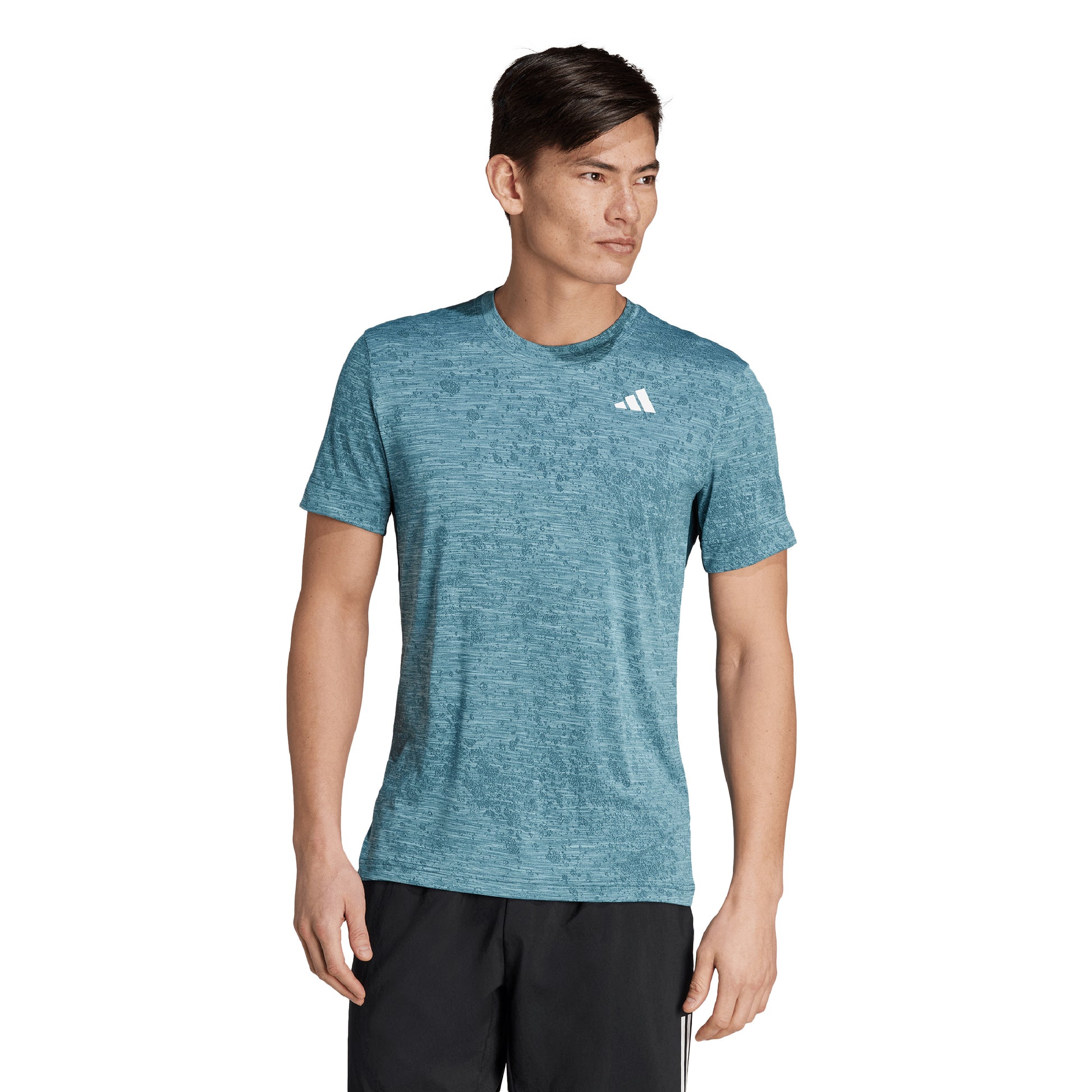 adidas Freelift Camiseta de manga corta Hombres - color petróleo,