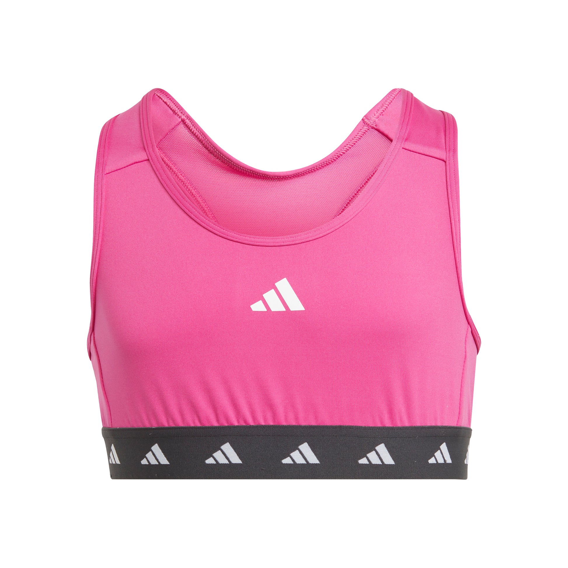 adidas Tech-Fit Power Sujetador deportivo Chicas - rosa, negro