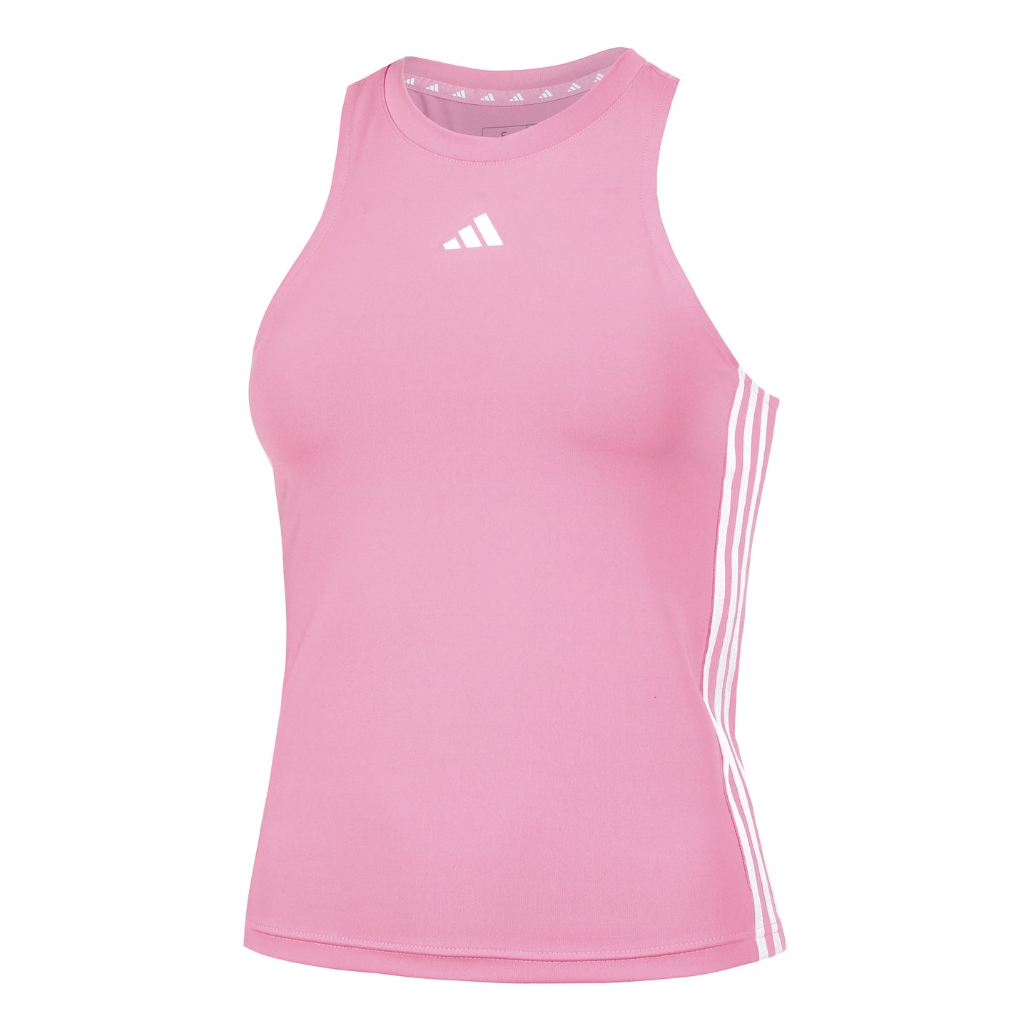 adidas Training ES 3 Stripes Camiseta de tirantes Mujeres - rosa, blanco