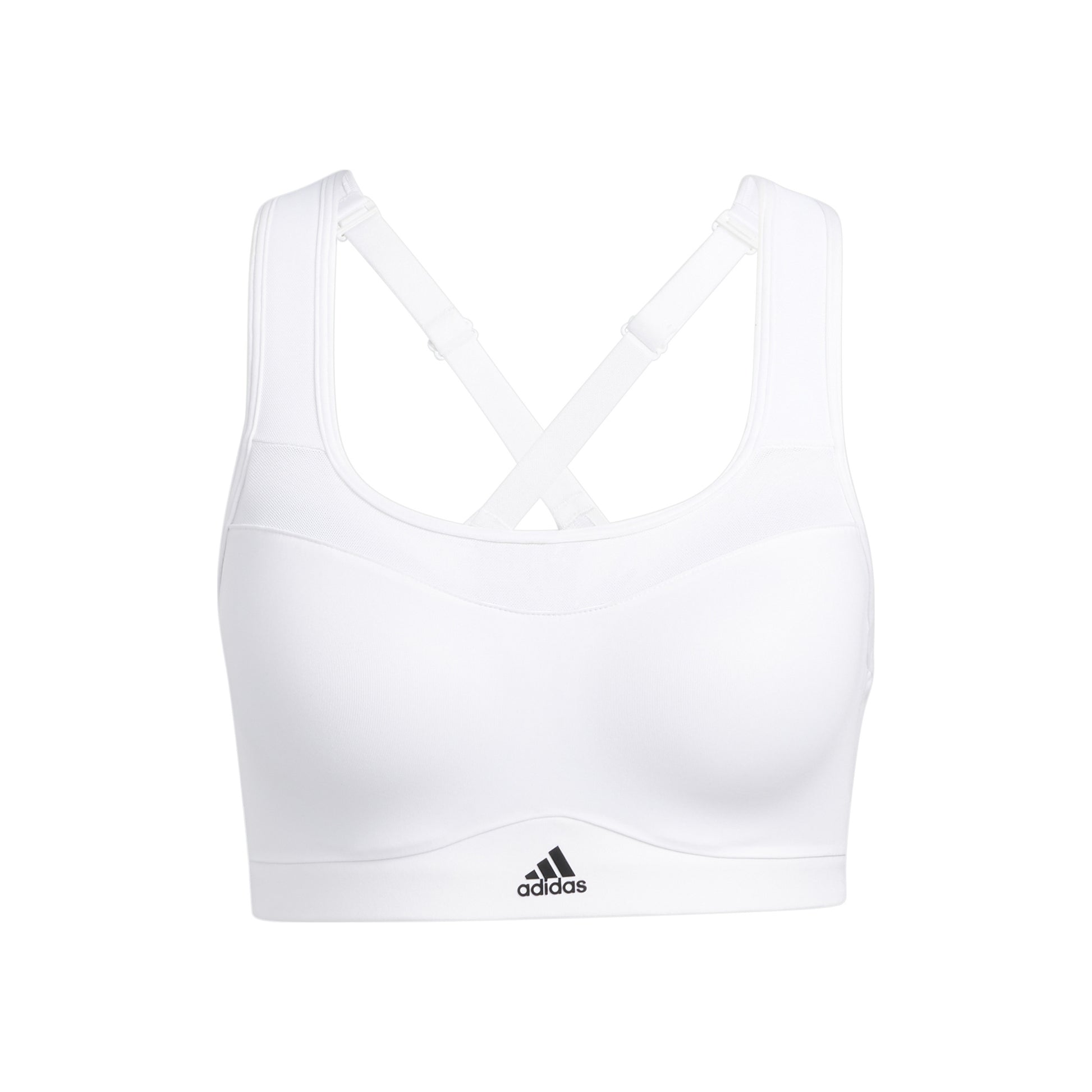 adidas TLRDIM HS Sujetador deportivo Mujeres - blanco, negro