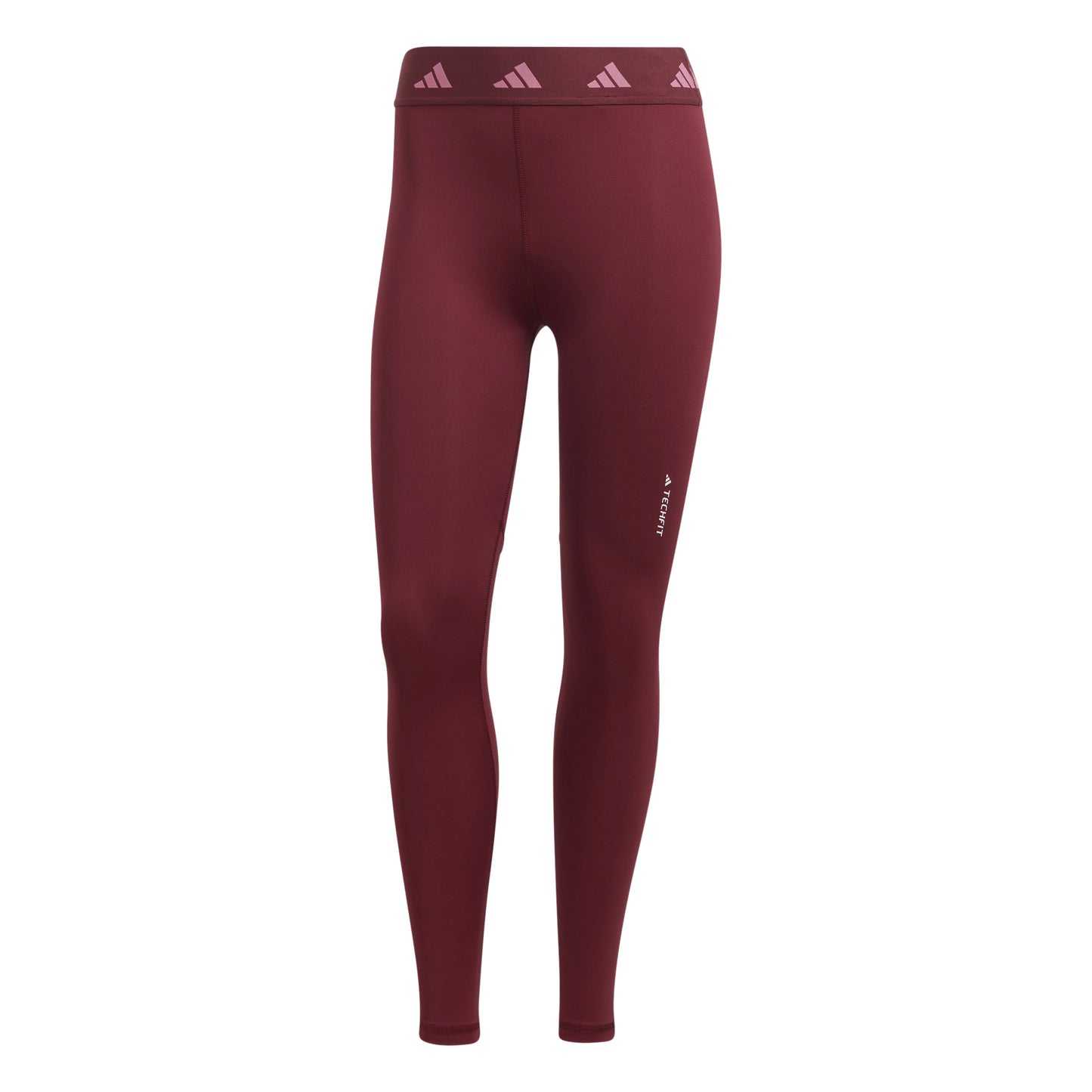 adidas Tech-Fit 7/8 Malla Mujeres - rojo,