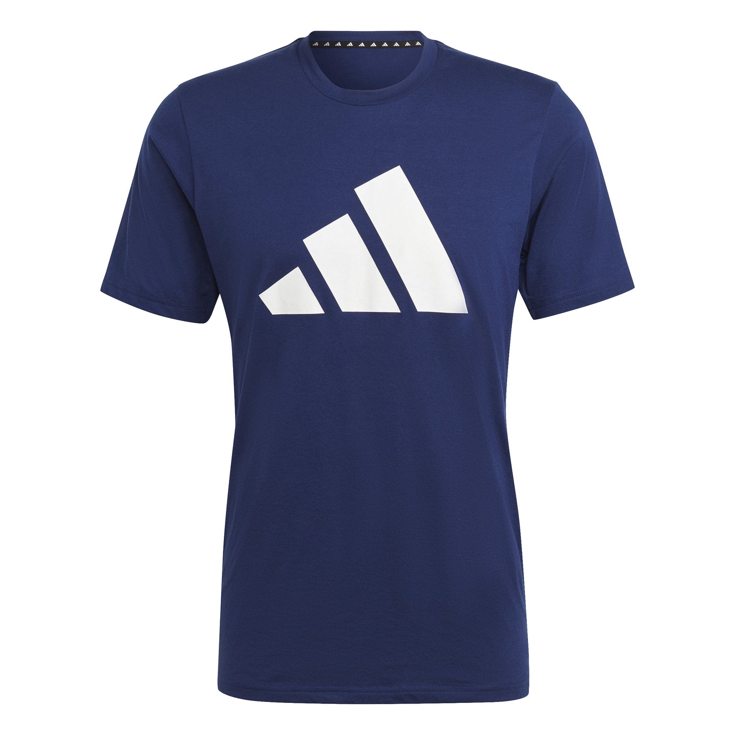 adidas Training Essential Feel Ready Logo Camiseta De Manga Corta Hombres-Azul Oscuro,Blanco