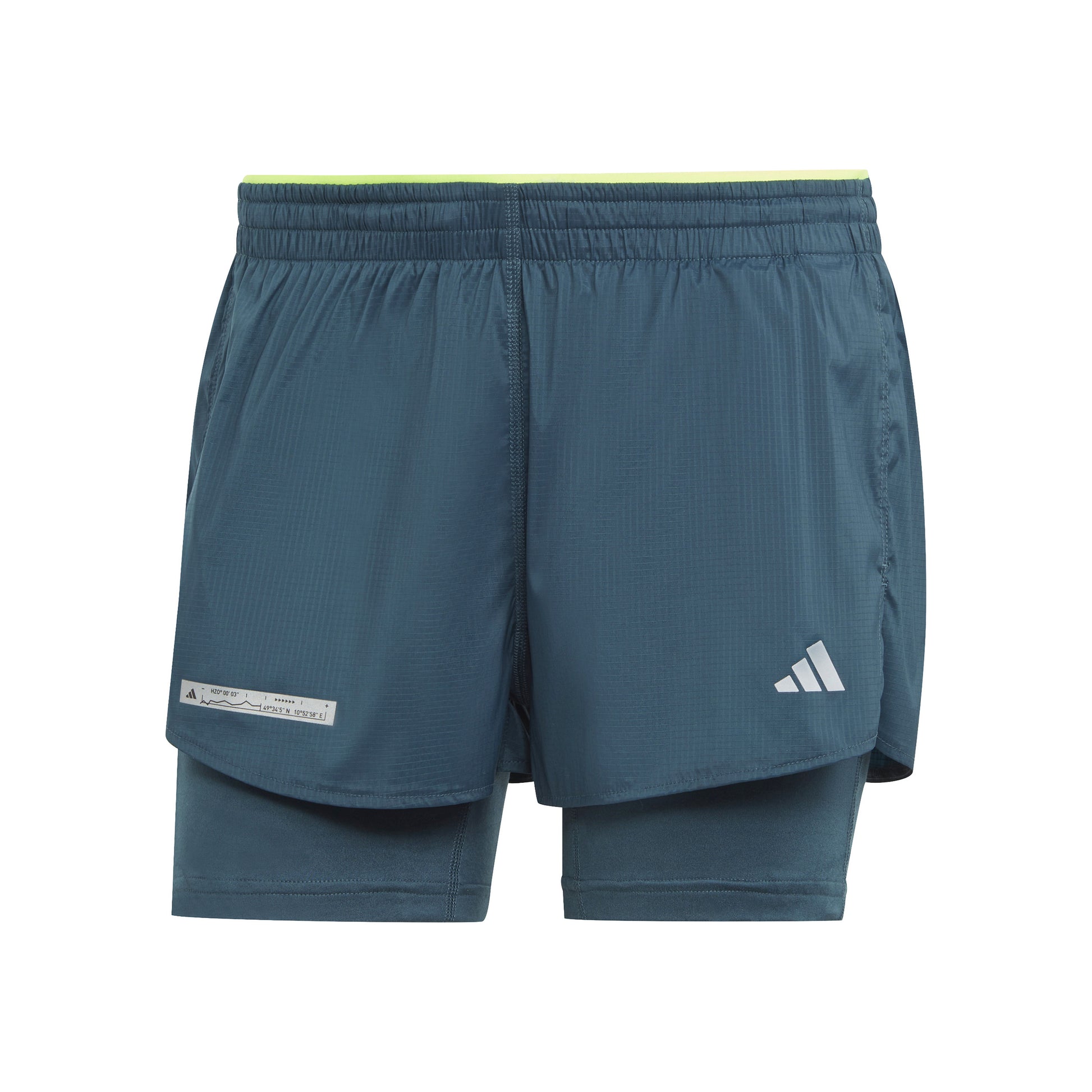 adidas Ultimate 2in1 Pantalones cortos Mujeres - color petróleo, verde
