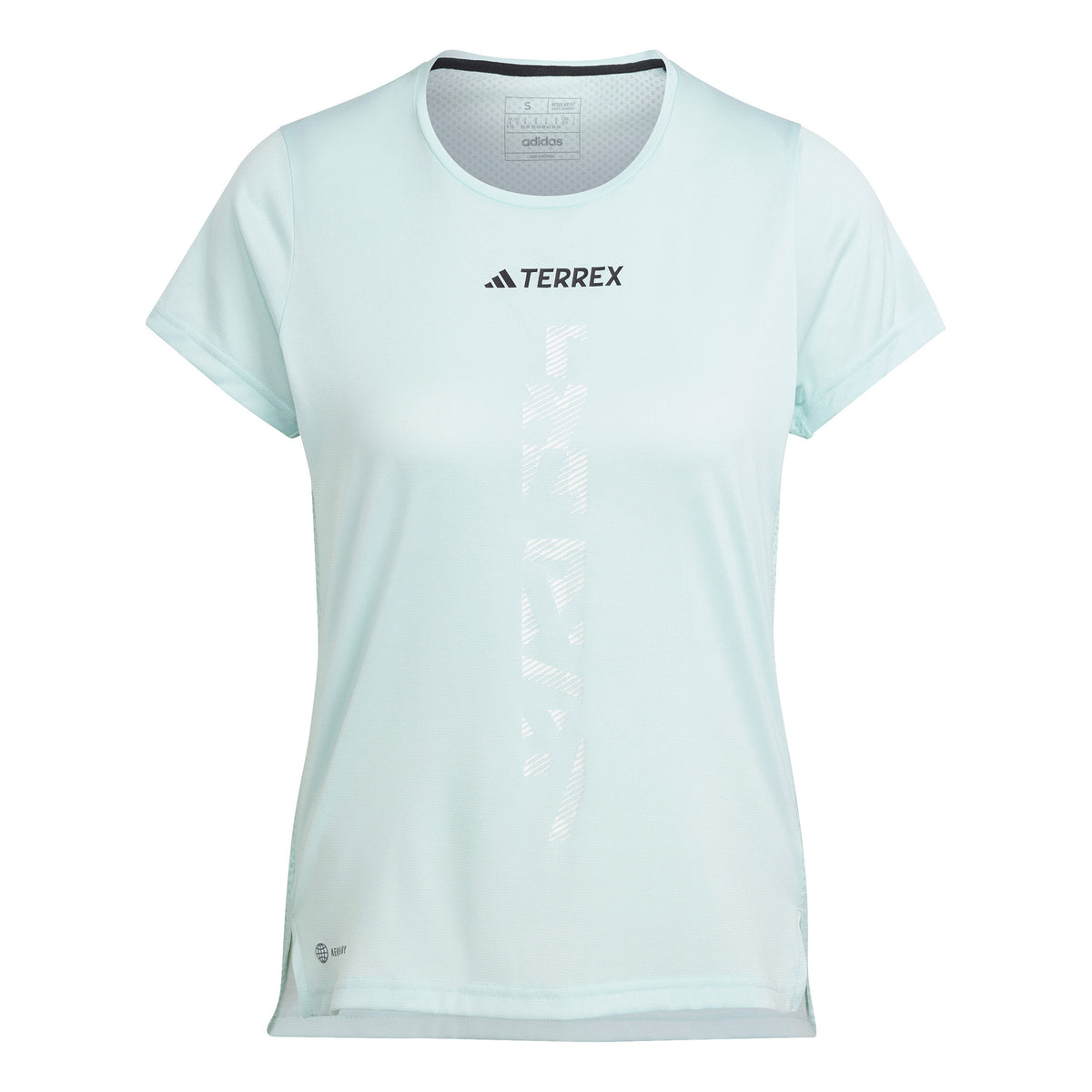 adidas Terrex AGR Camiseta de running Mujeres - azul claro,