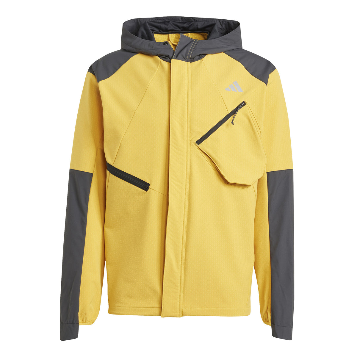 adidas Ultimate Cold Ready Chaqueta para correr Hombres - amarillo oro, negro