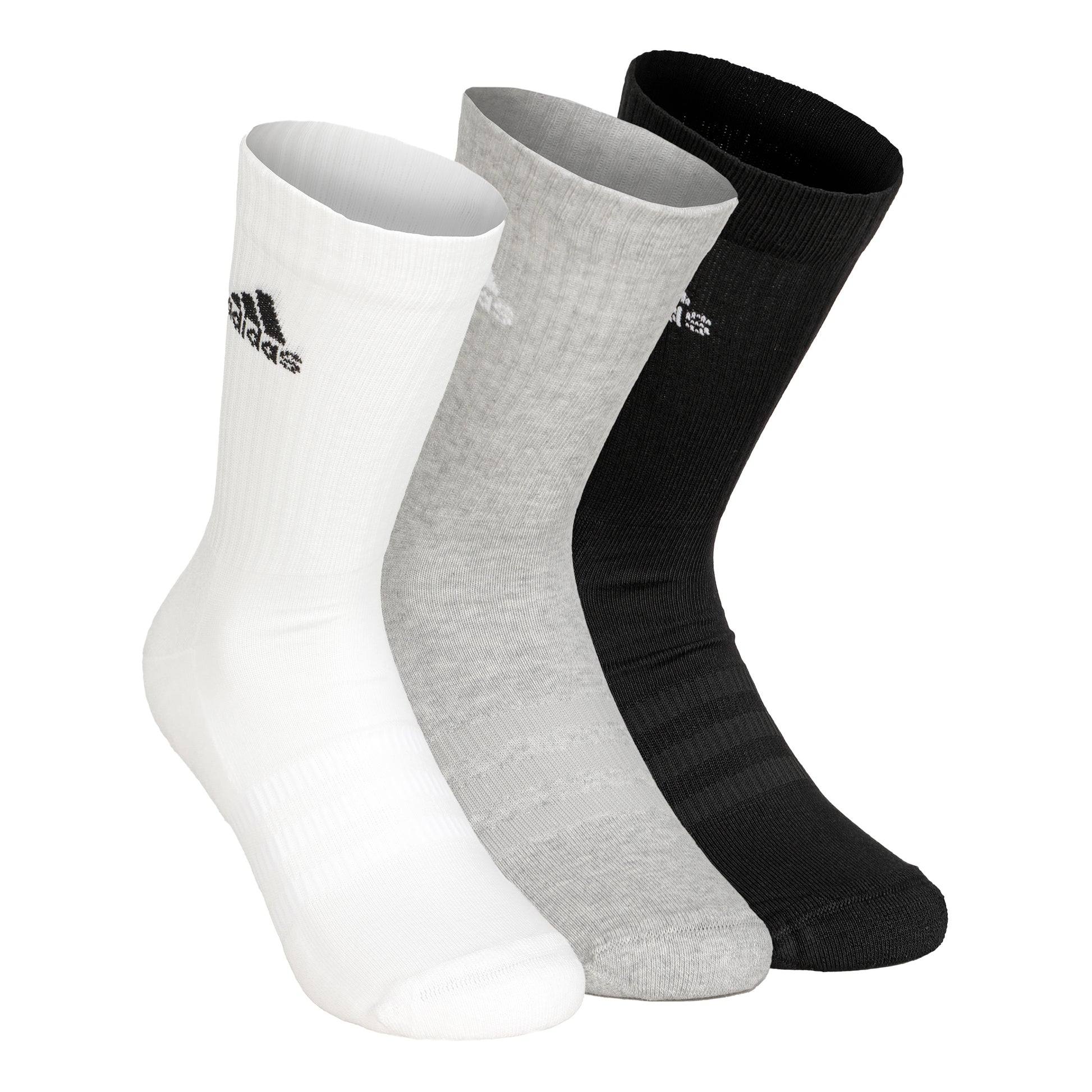 adidas Sportswear Crew Calcetines de deporte Pack de 3 Unisex - multicolor,
