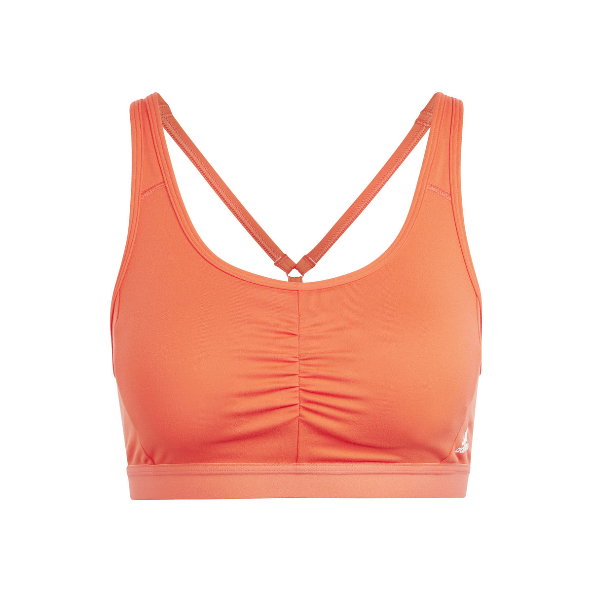 adidas Core Essentials MS Sujetador deportivo Mujeres - óxido