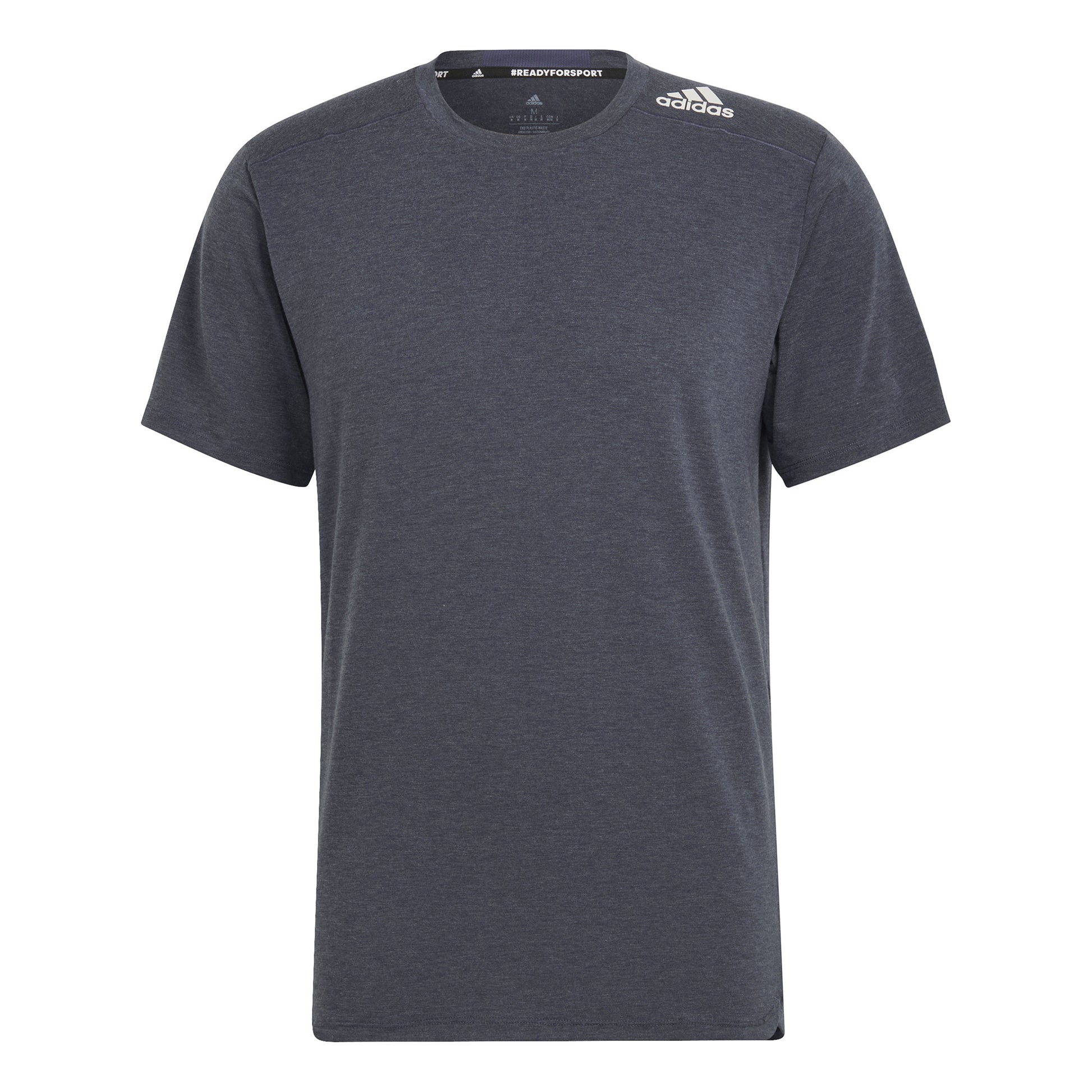 adidas D4T Camiseta de manga corta Hombres - azul oscuro, blanco
