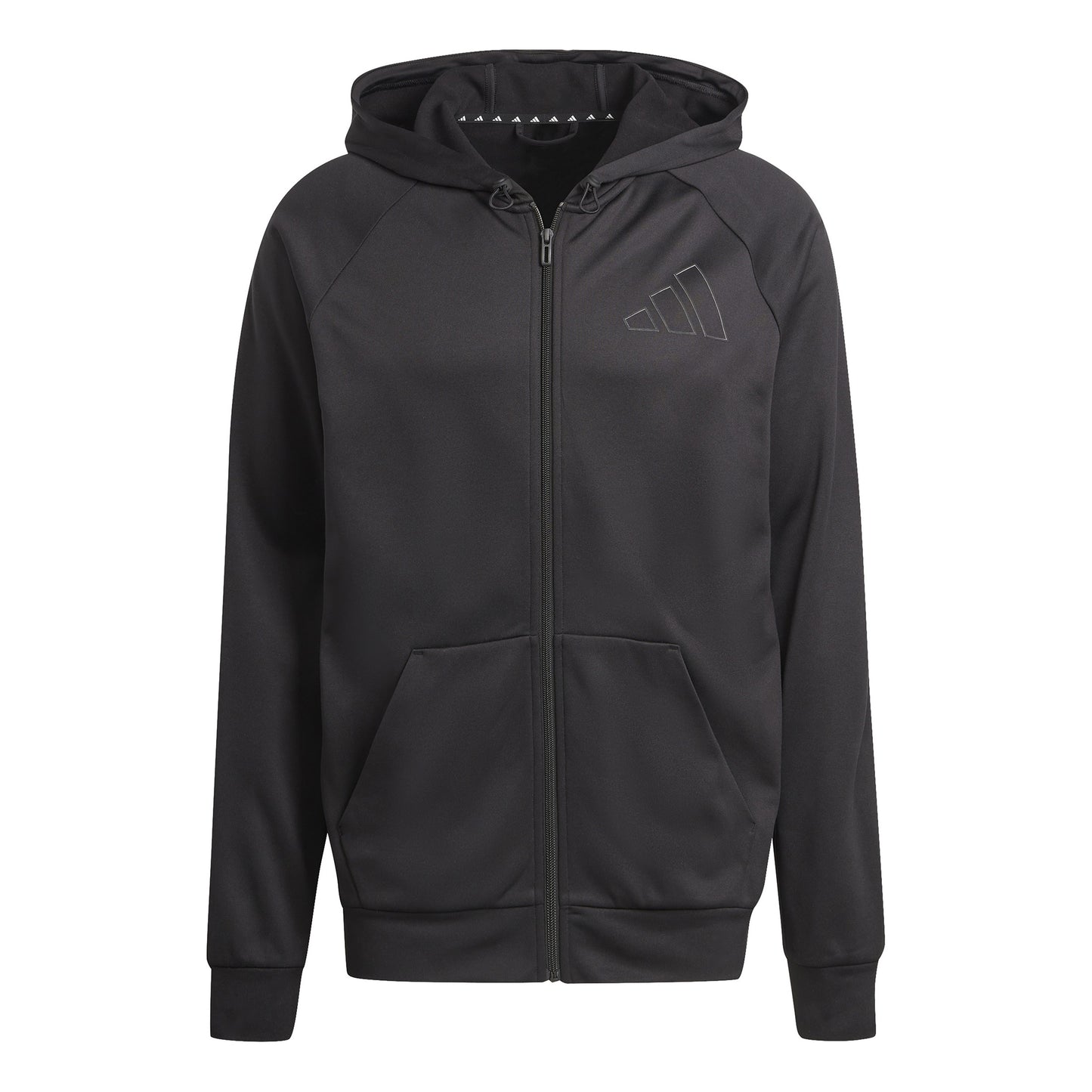 adidas GG Big Logo 3 Stripes Chaqueta de entrenamiento Hombres - negro,