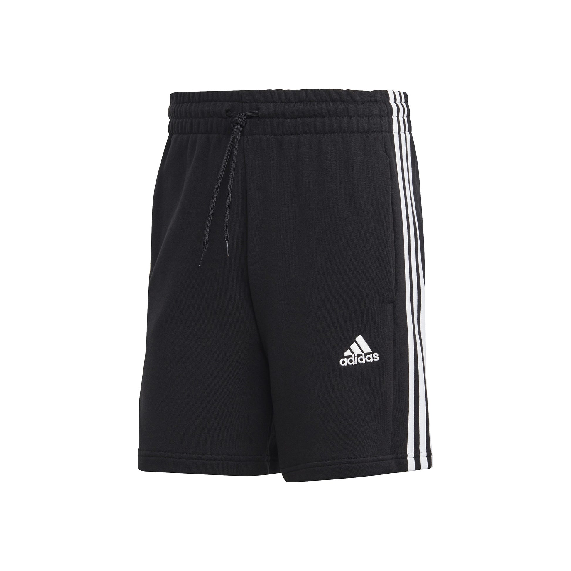 adidas 3Stripes Shorts Hombres - negro, blanco