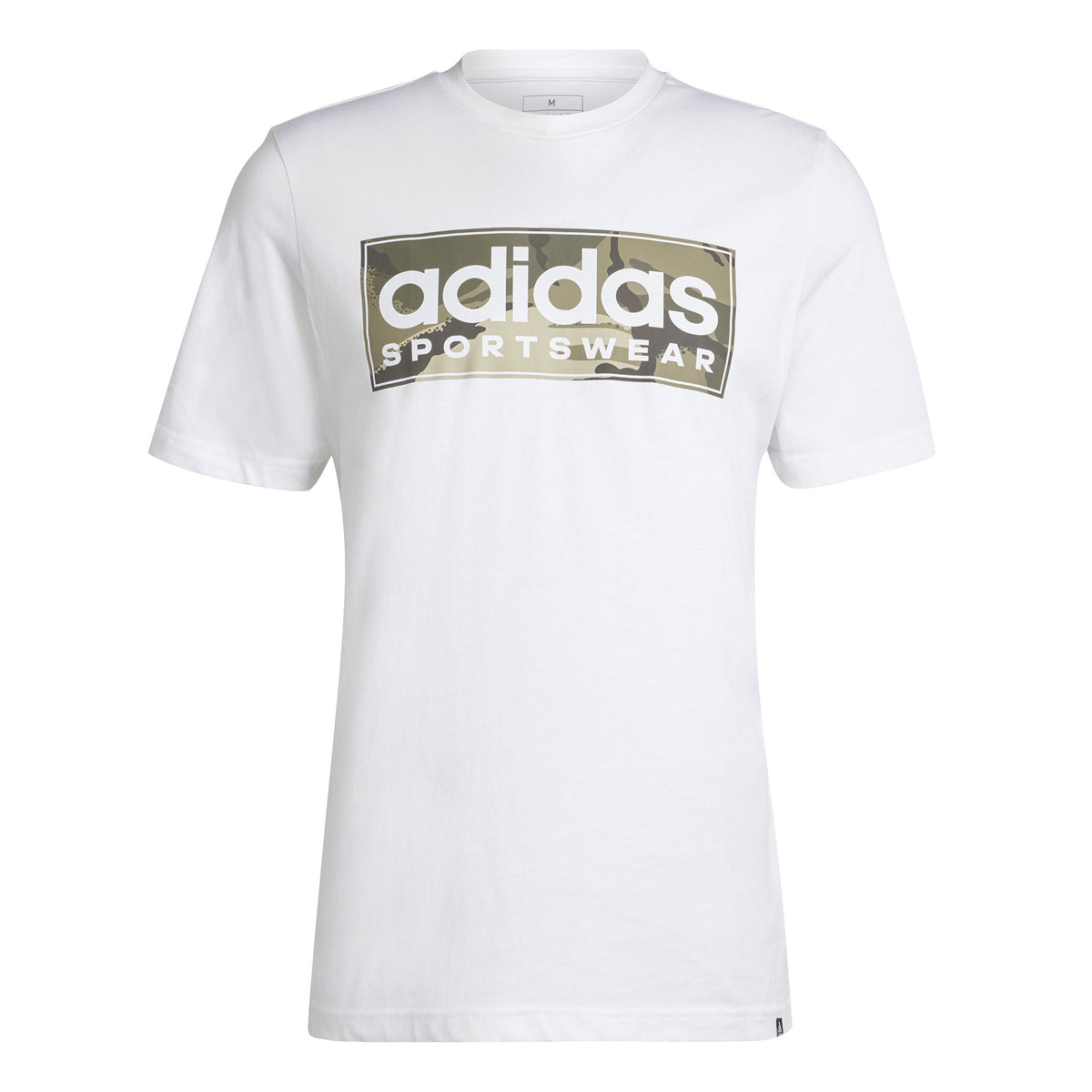 adidas Camo Graphic 2 Camiseta de manga corta Hombres - blanco, oliva