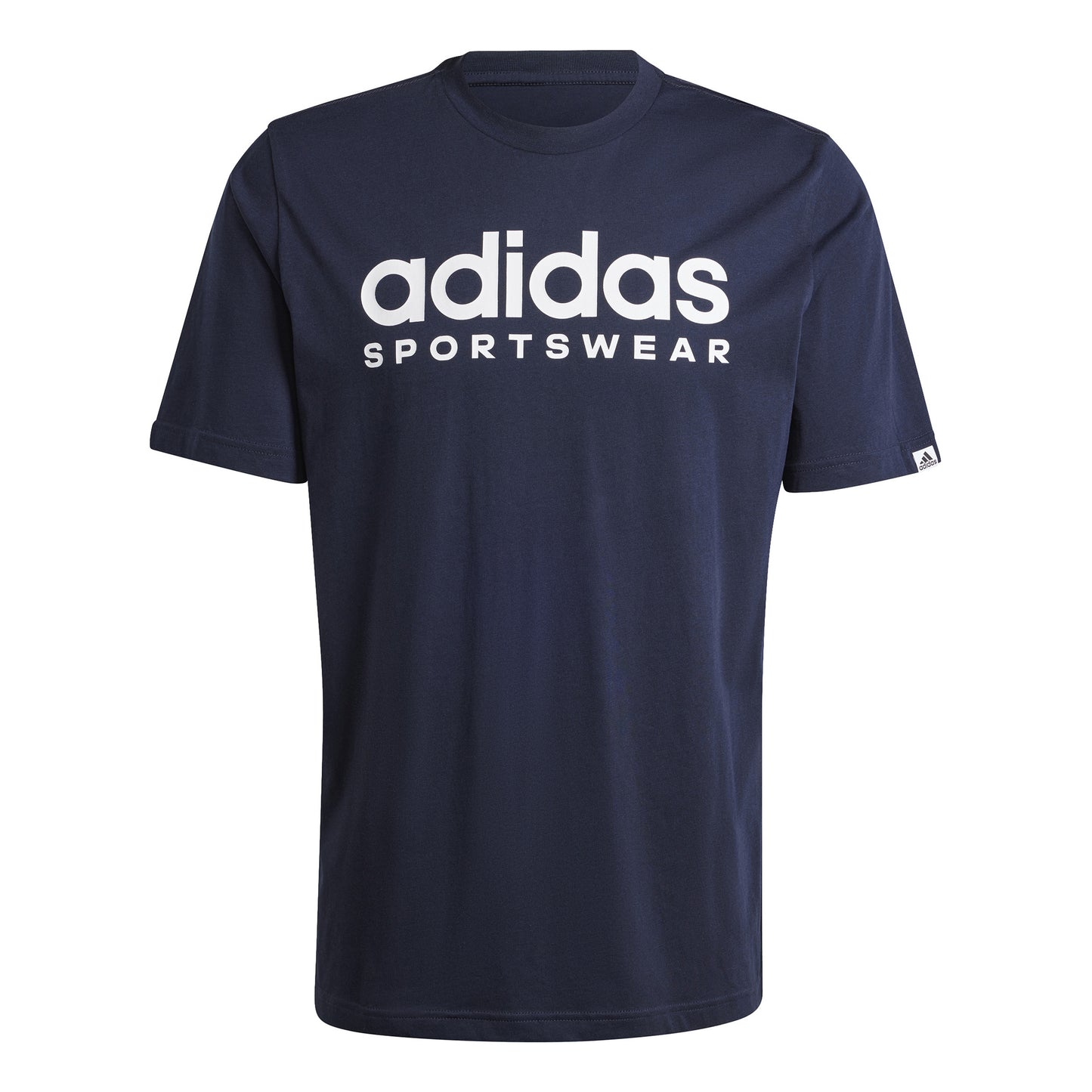 adidas SPW Camiseta de manga corta Hombres - azul oscuro, blanco