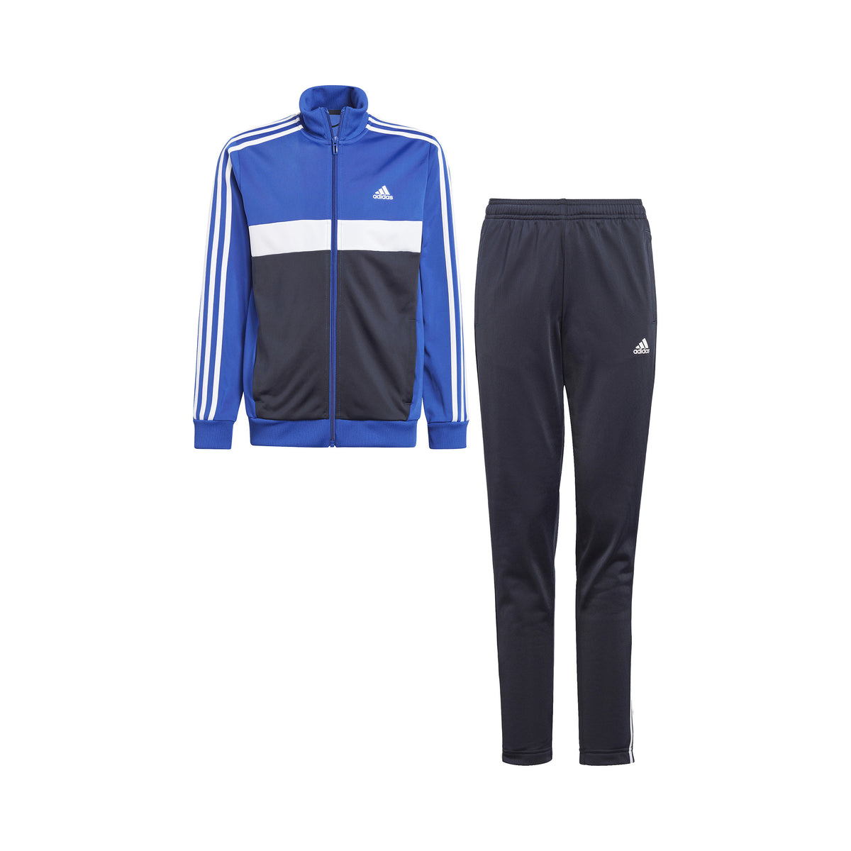 adidas 3Stripes Chándal Chicos - azul, multicolor
