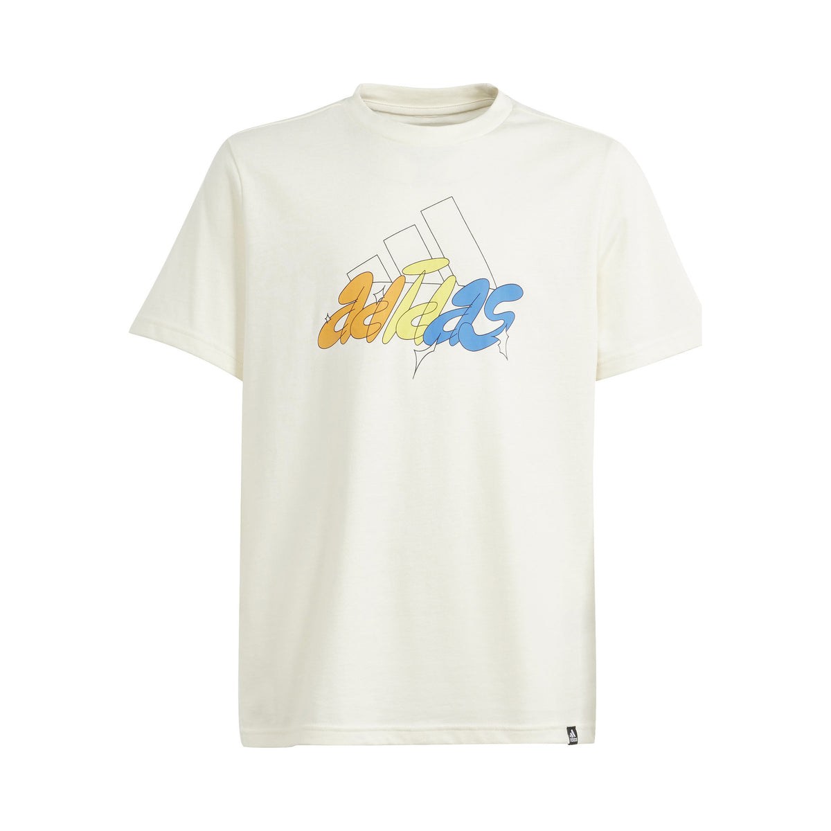adidas Graphic Illustrated Camiseta de manga corta Chicos - crema, multicolor