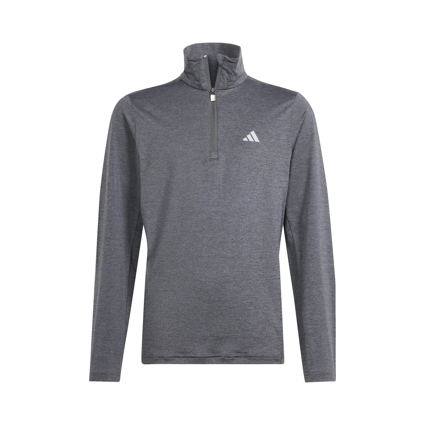 adidas Half-Zip Camiseta de manga larga Chicos - gris,