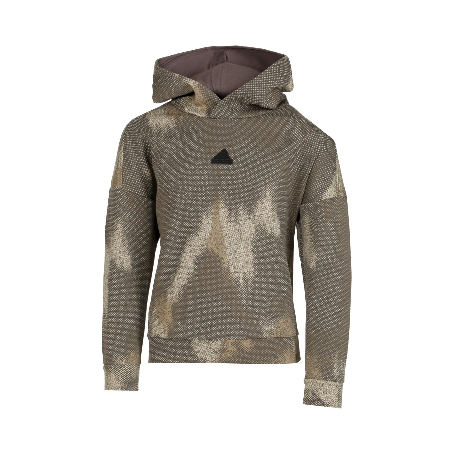 adidas AOP Sudadera con capucha Chicos - caqui, gris