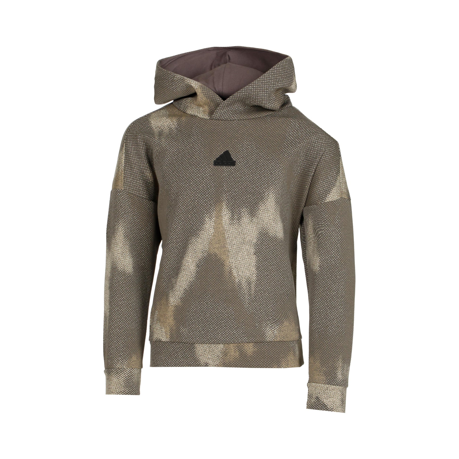 adidas AOP Sudadera con capucha Chicos - caqui, gris