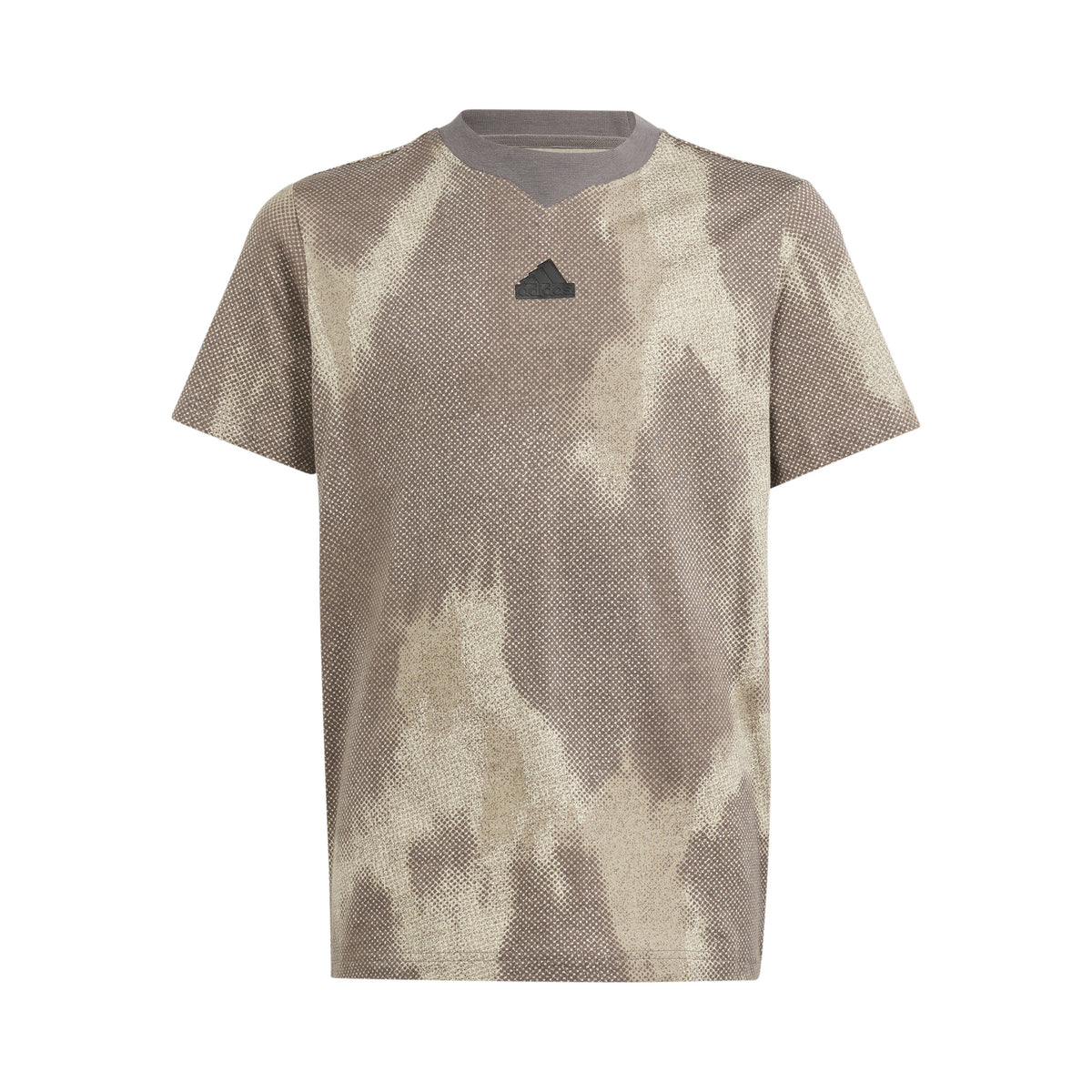 adidas AOP Camiseta de manga corta Chicos - marrón, beige