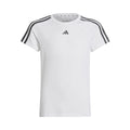 3Stripes Camiseta de manga corta Chicas - blanco, negro